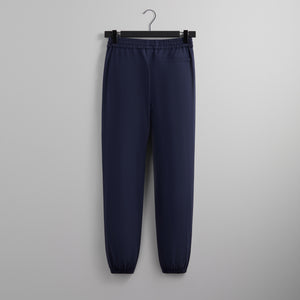Vintage Nike Track Pants XL Navy Blue Nylon Sweatpants Embroidered