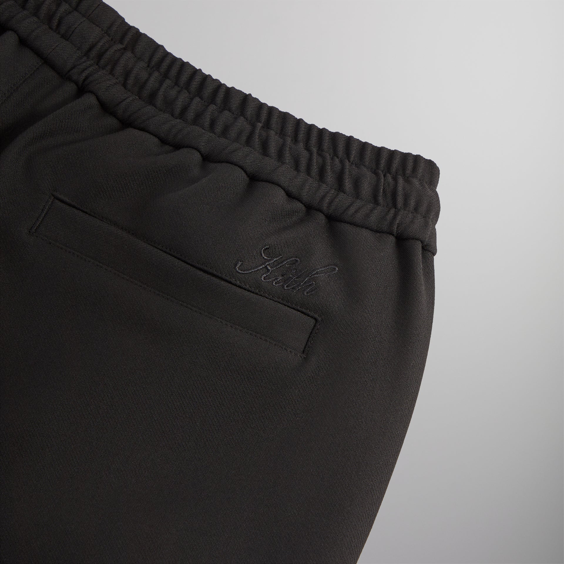 Kith Double Knit Fairfax Short - Black