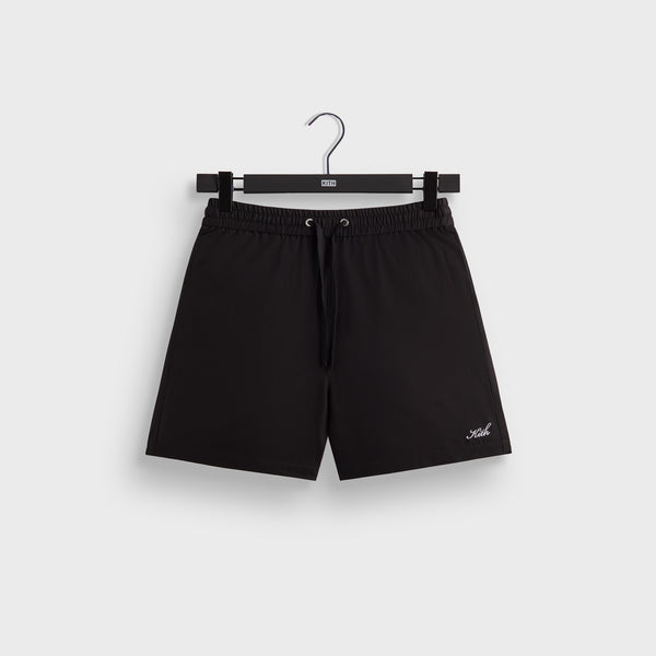 人気便利グッズ Kith Silk Cotton Active Short - Black パンツ