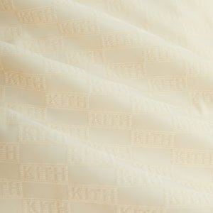 Kith Flocked Monogram Mason Short - Veil