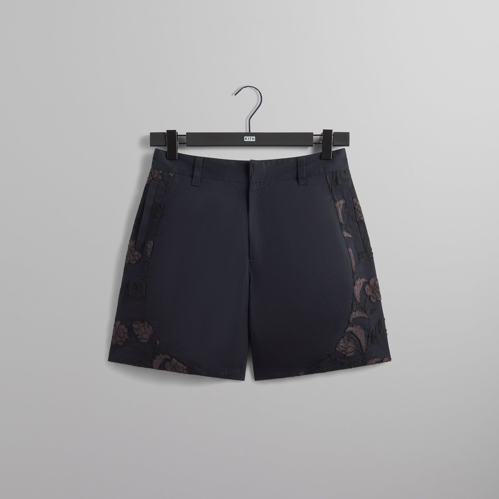 Kith Chain-Stitched Combo Glen Short - Black PH