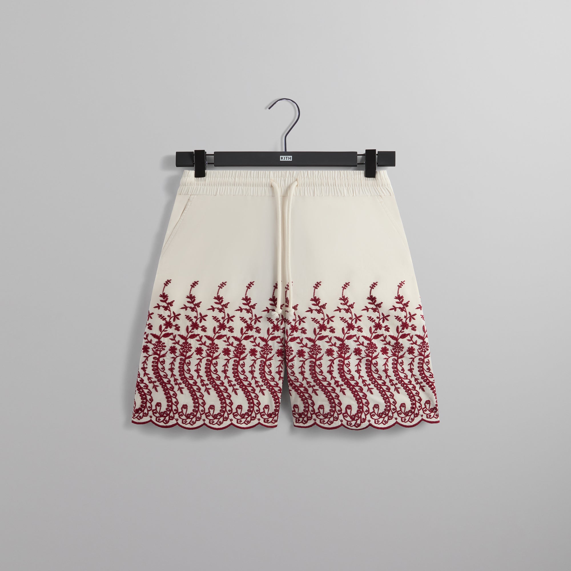 Kith white high quality floral shorts