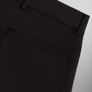 &Kin Tropical Wool Kylan Pleated Trouser - Black