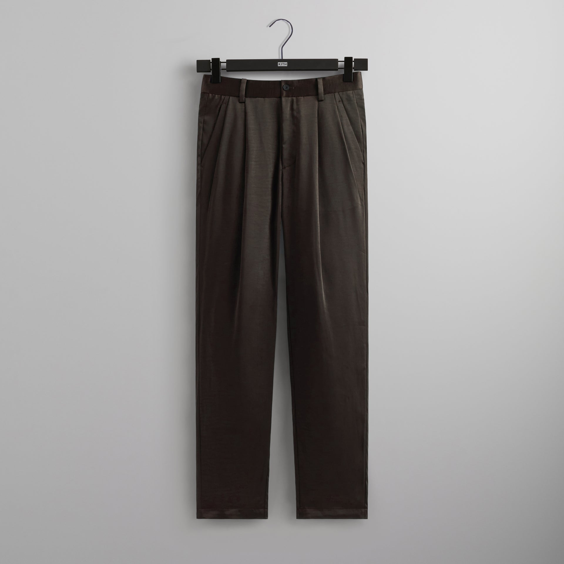 &Kin Vintage Satin Montrose Pant - Kindling