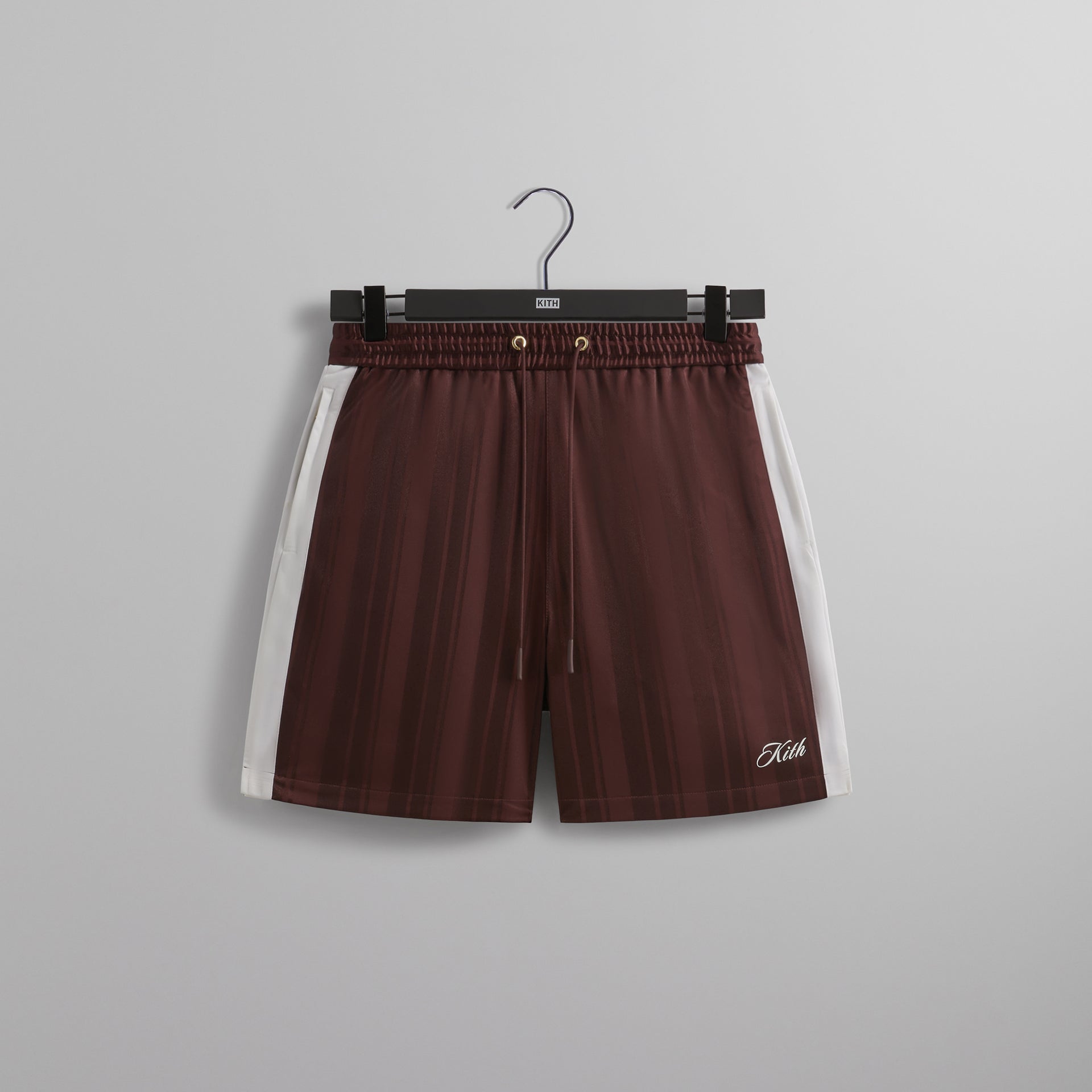 Kith Pinstripe Tricot Active Short - Magma