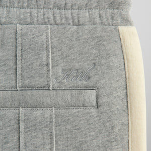 Kith Bryson Panelled Sweatpant - Mid Heather Grey