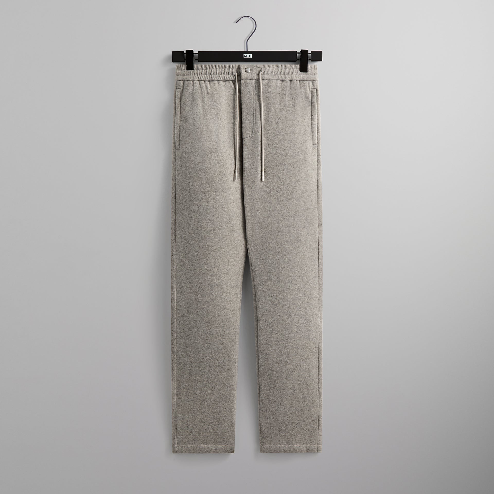 Kith Felted Jersey Lorimer Pant - Medium Heather Grey