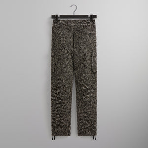 Kith Oversized Herringbone Bristol Cargo Pant - Black