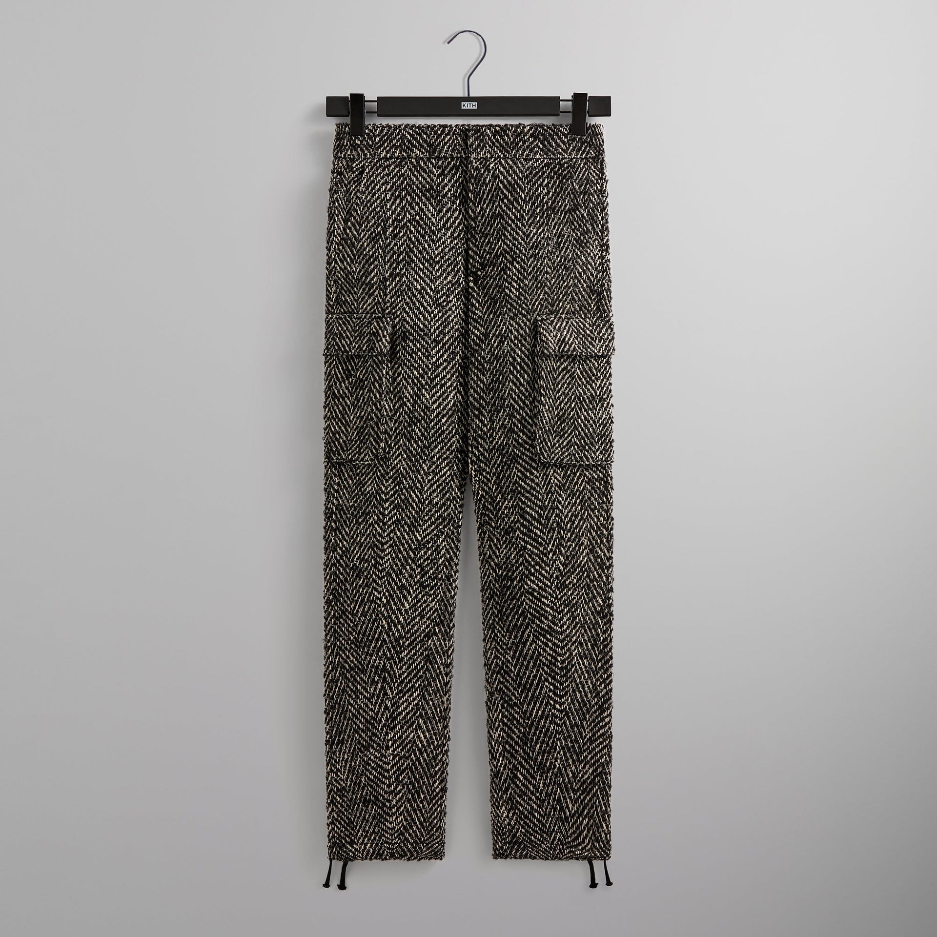Kith Oversized Herringbone Bristol Cargo Pant Black PH