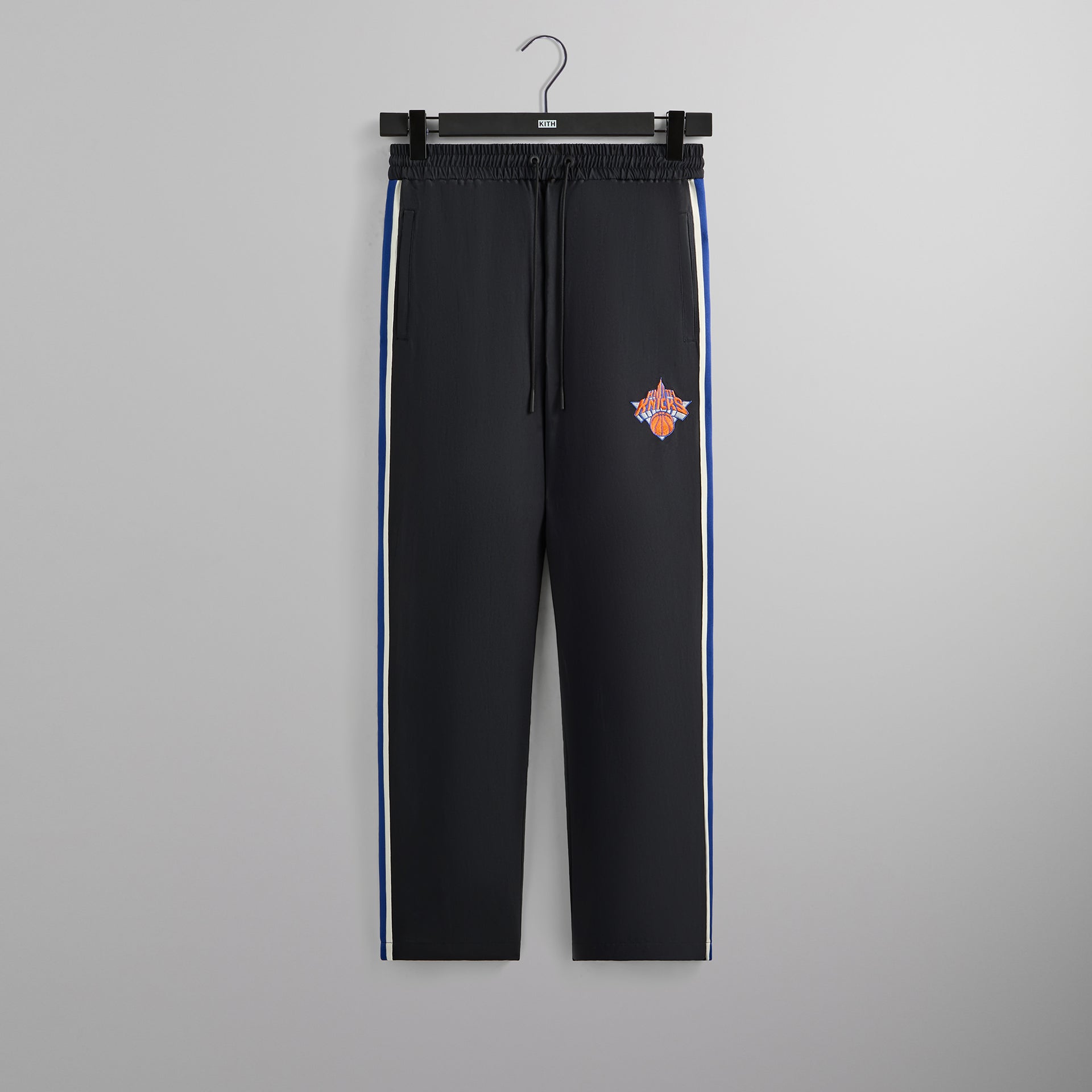 Kith for the New York Knicks Vintage Nylon Wide Leg Pant - Black