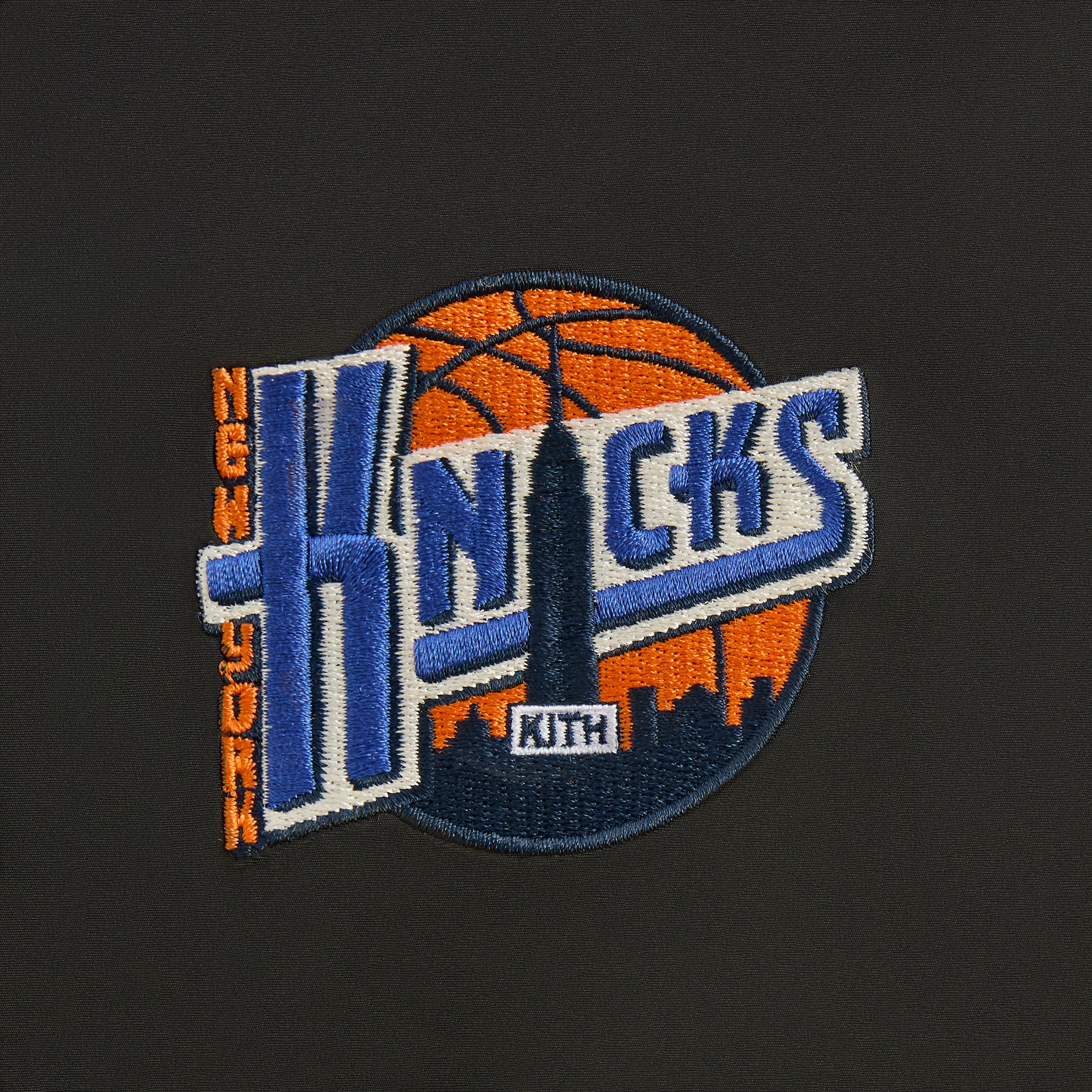 Kith for the New York Knicks Vintage Nylon Wide Leg Pant - Black