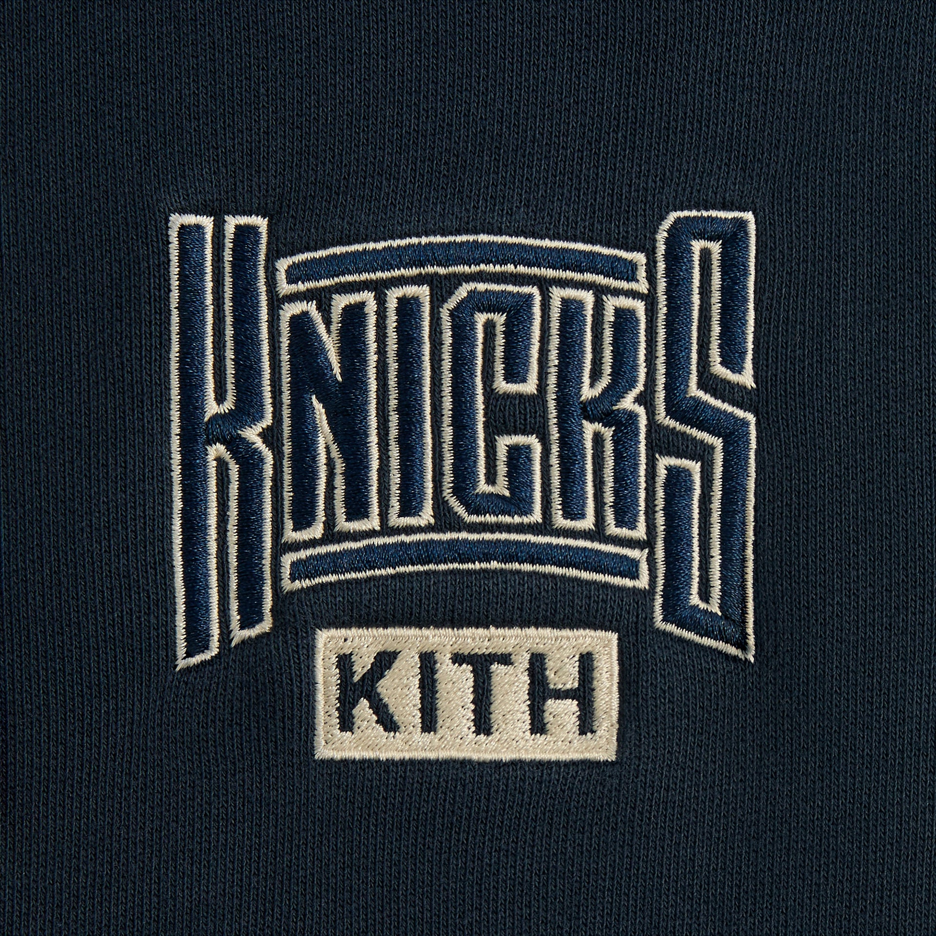 Kith for the New York Knicks Arched Vintage Nelson Sweatpant - Nocturnal