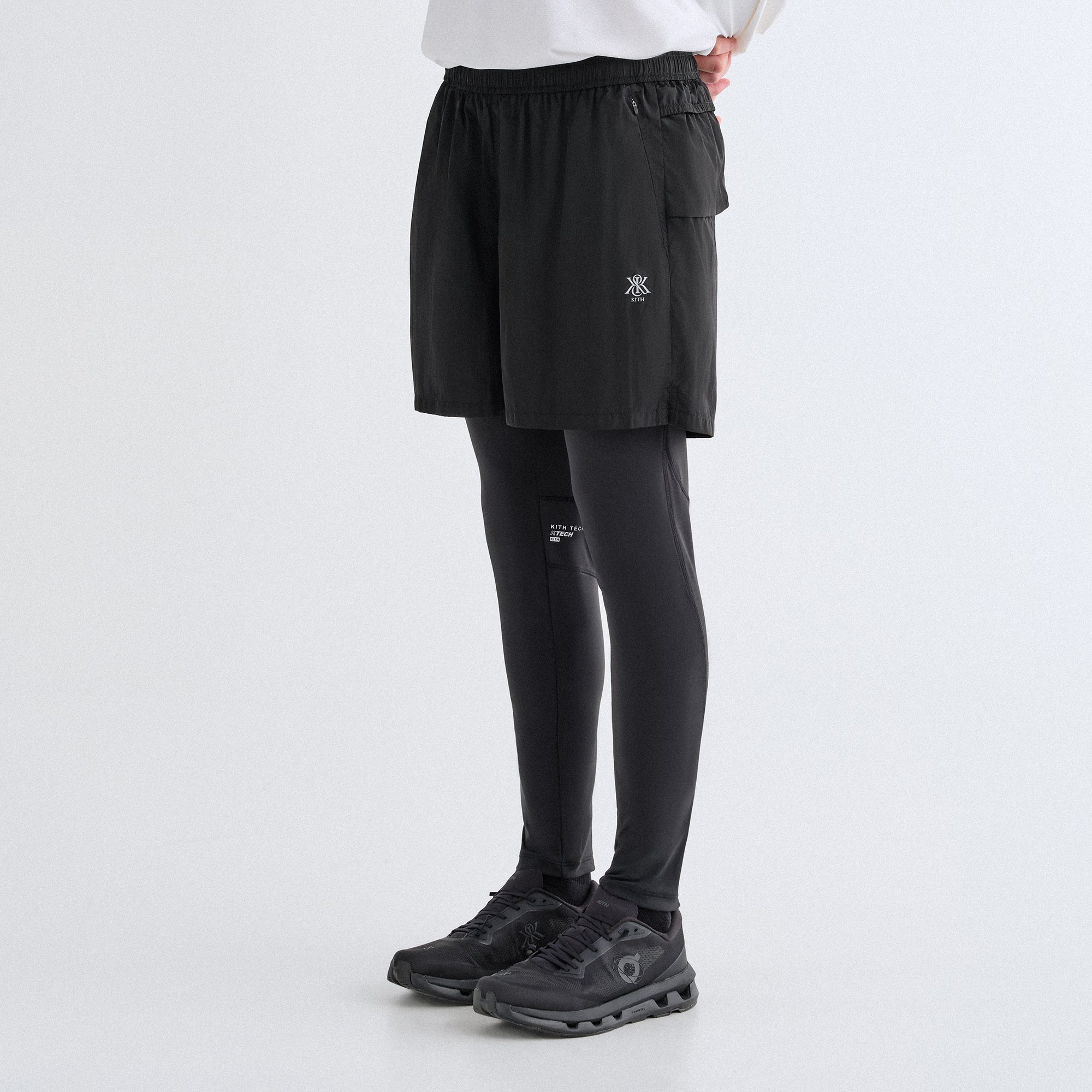 Kith Collins Tech Short - Black