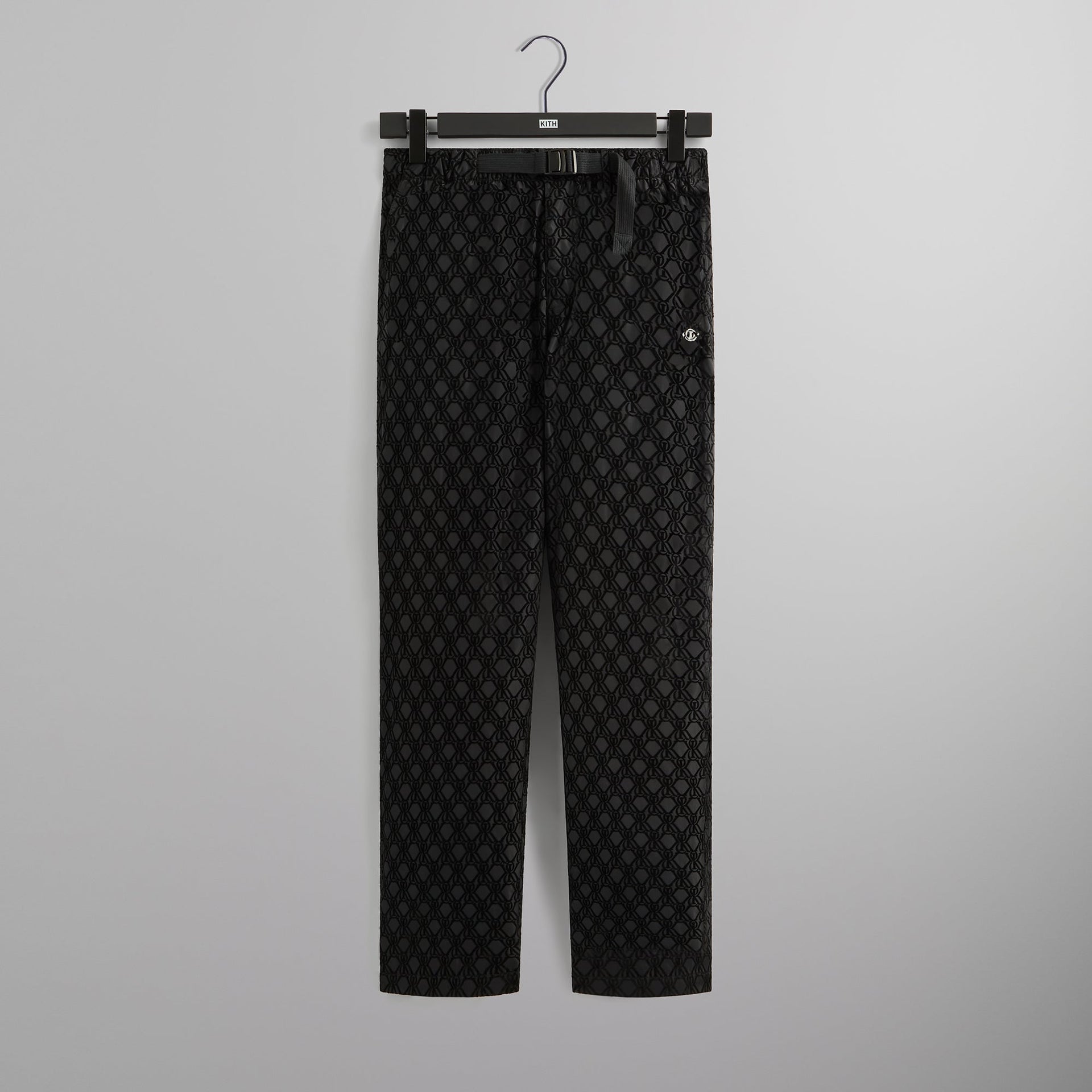 Kith Flocked Monogram Elias Pant - Black PH