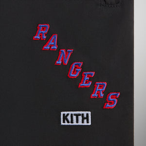 Kith for the New York Rangers Nylon Track Pant - Black