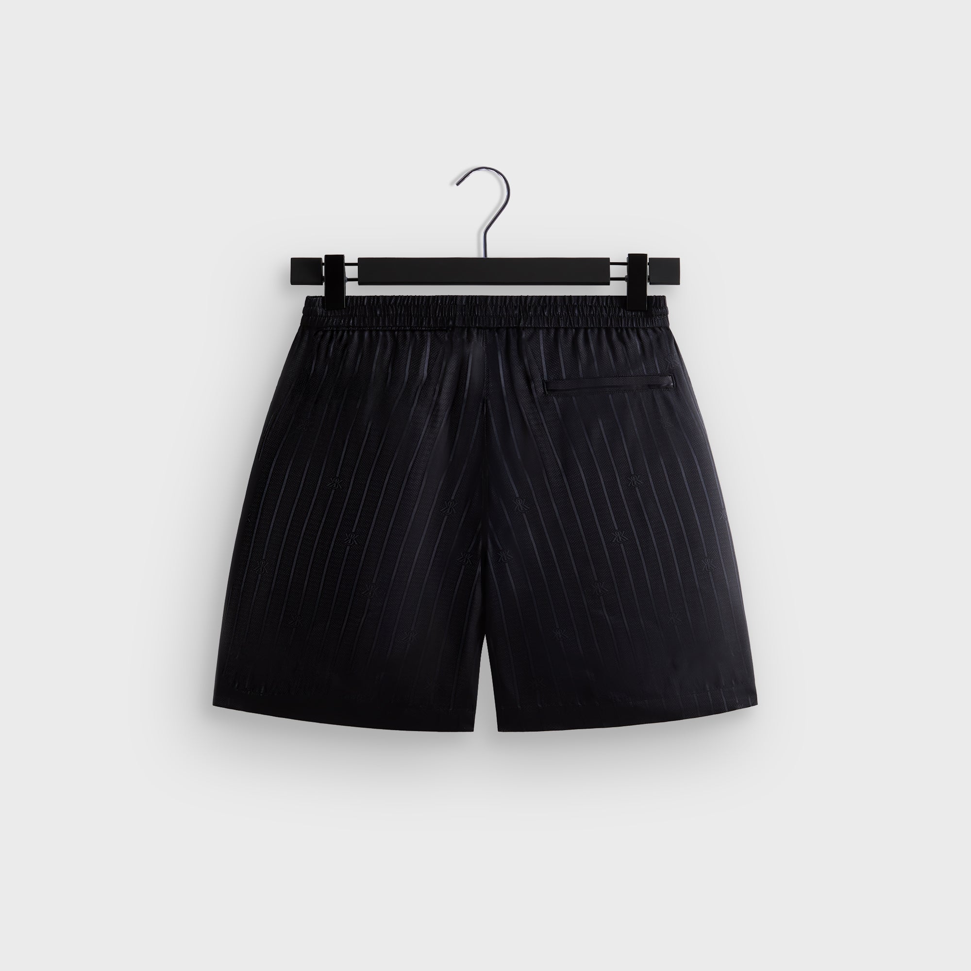 Kith Crest Logo Kylan Pull On Short - Black
