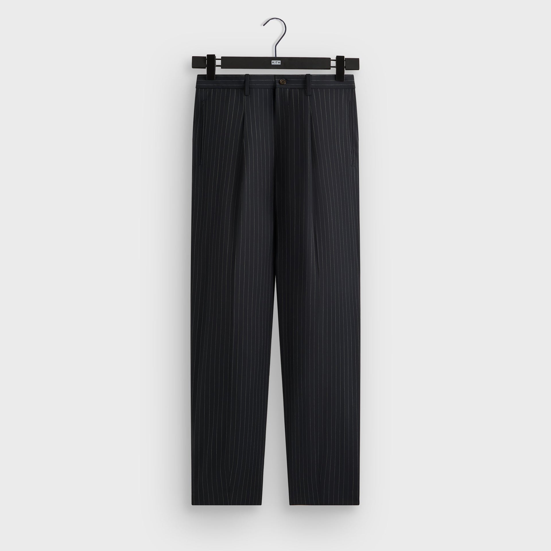 &Kin Tropical Wool Han Trouser - Admiral PH