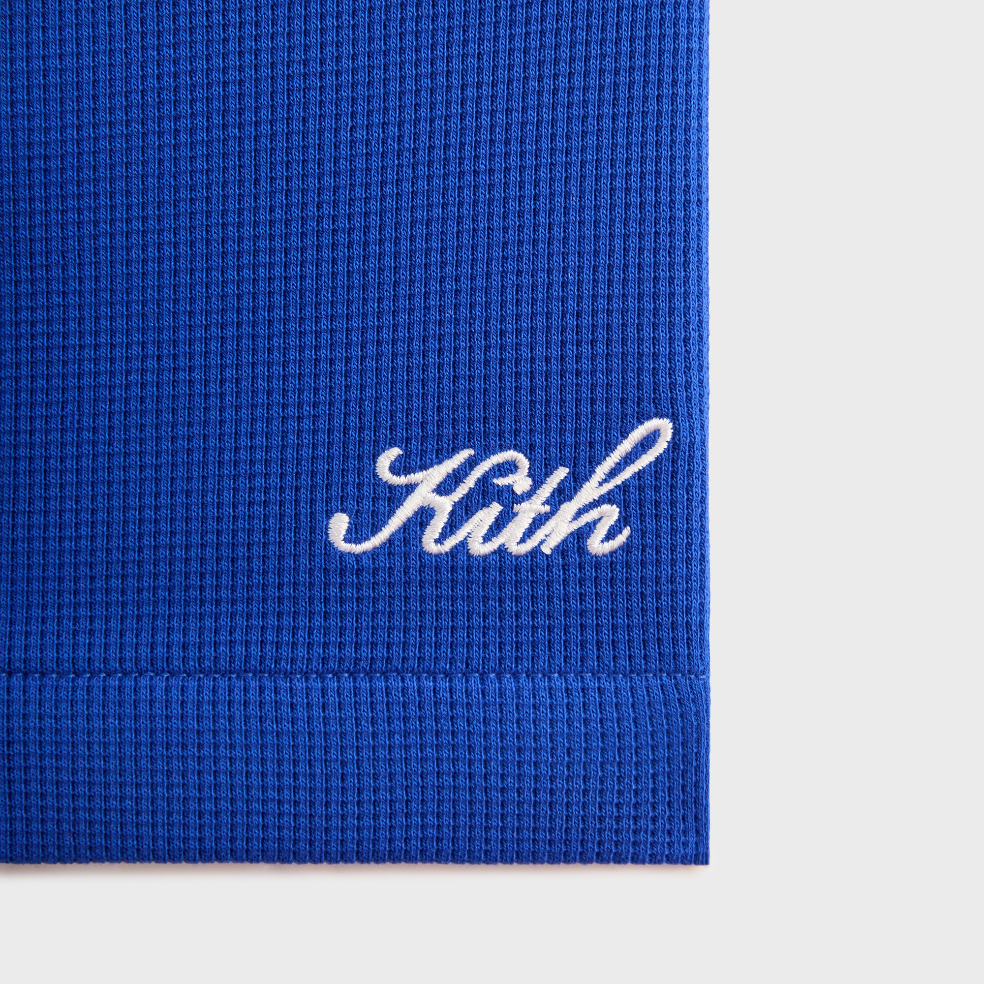 Kith Micro Waffle Graham Short - Cyclone