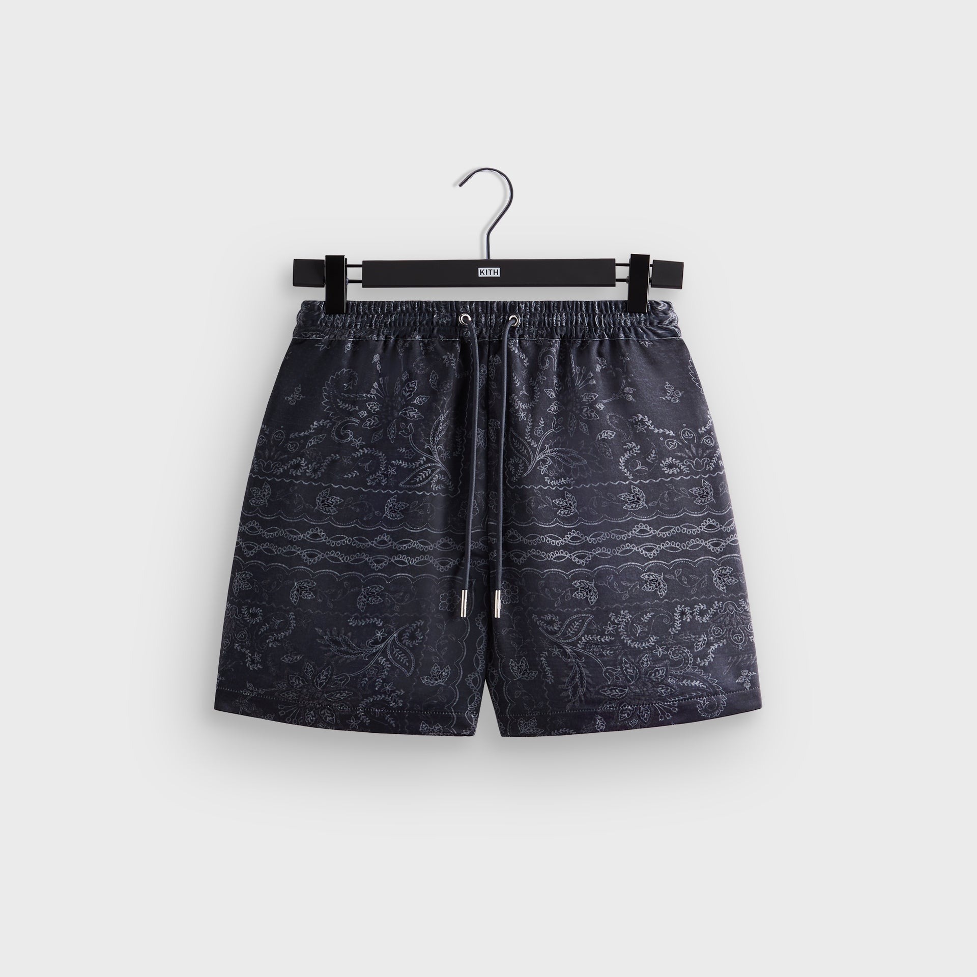 Kith Panelled Bandana Active Short - Black