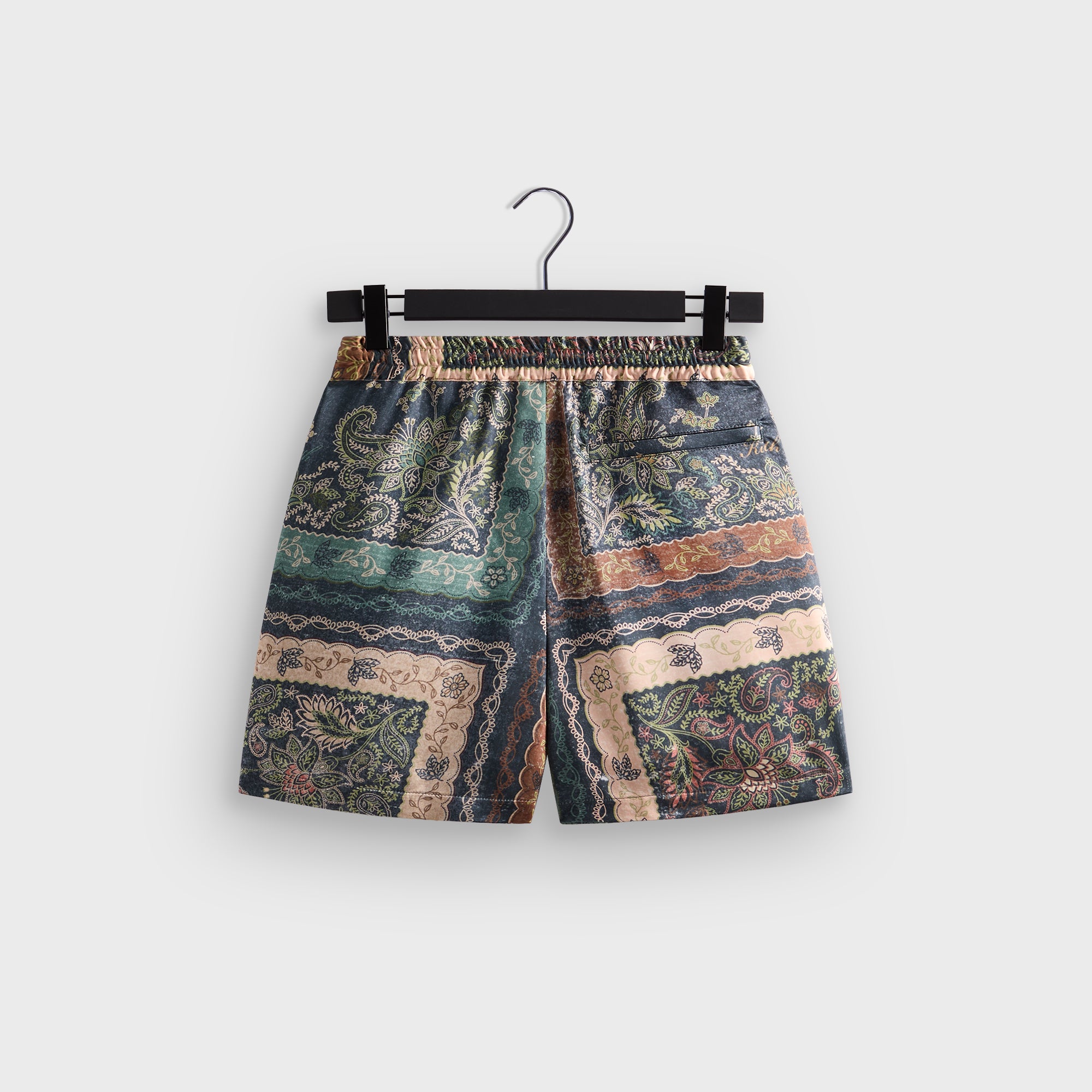 【KITH NYC】Panelled Bandana Ashton Swim Short 国内発送 Kith Panelled Bandana Ashton Swim Short Stadium Men's - SS25