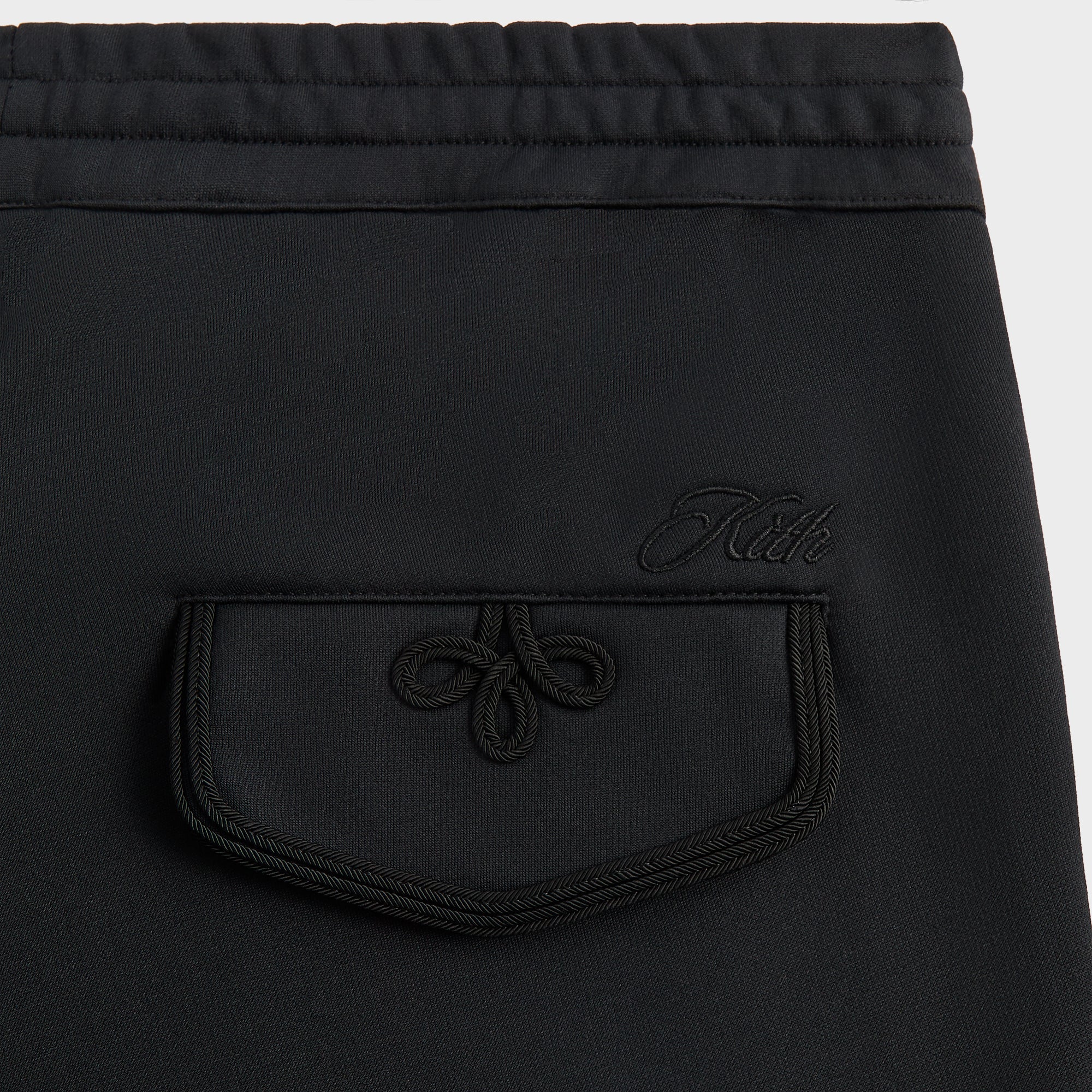 Kith Ribbon Embroidery Elmhurst Pant - Black
