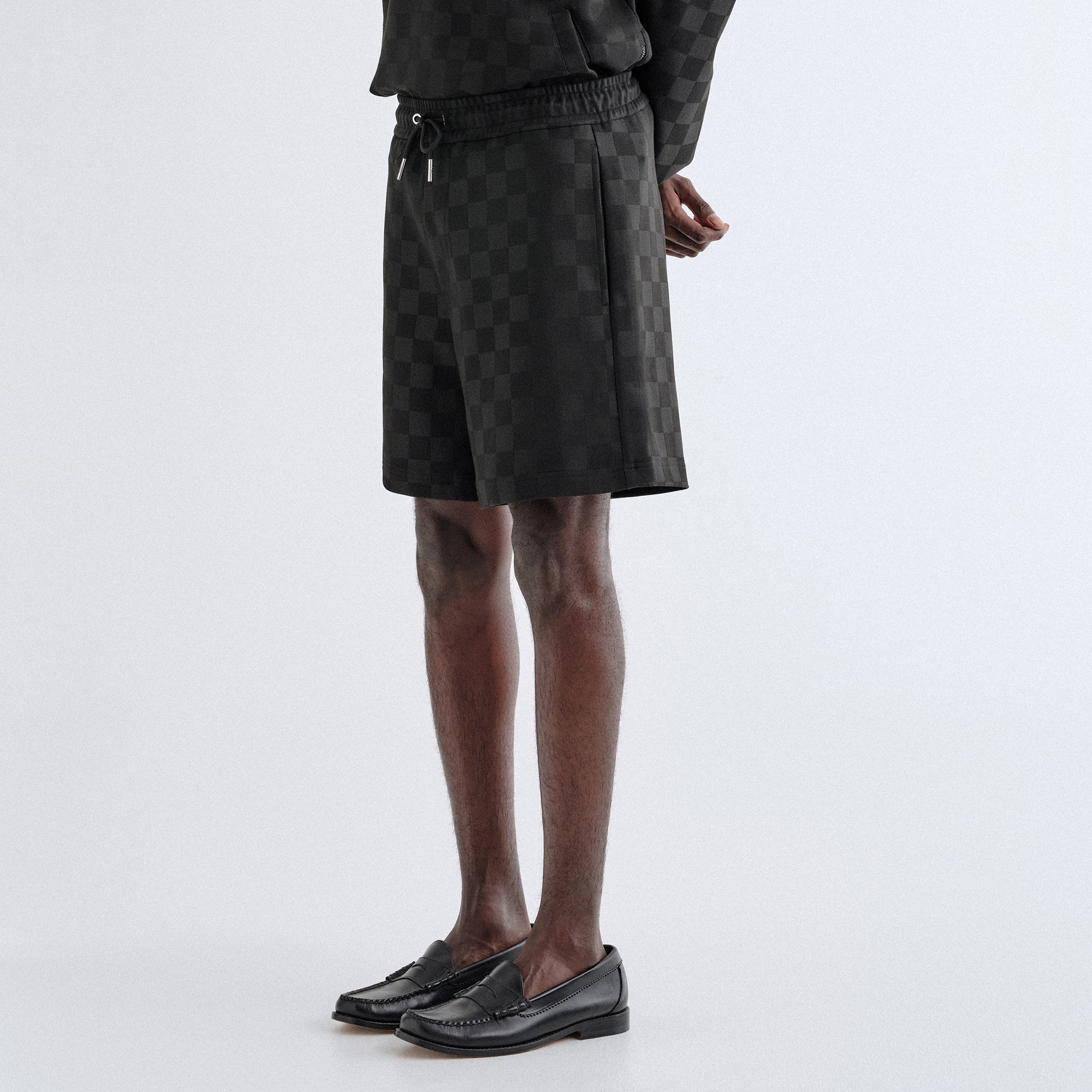 Kith Double Weave Curtis Short - Black
