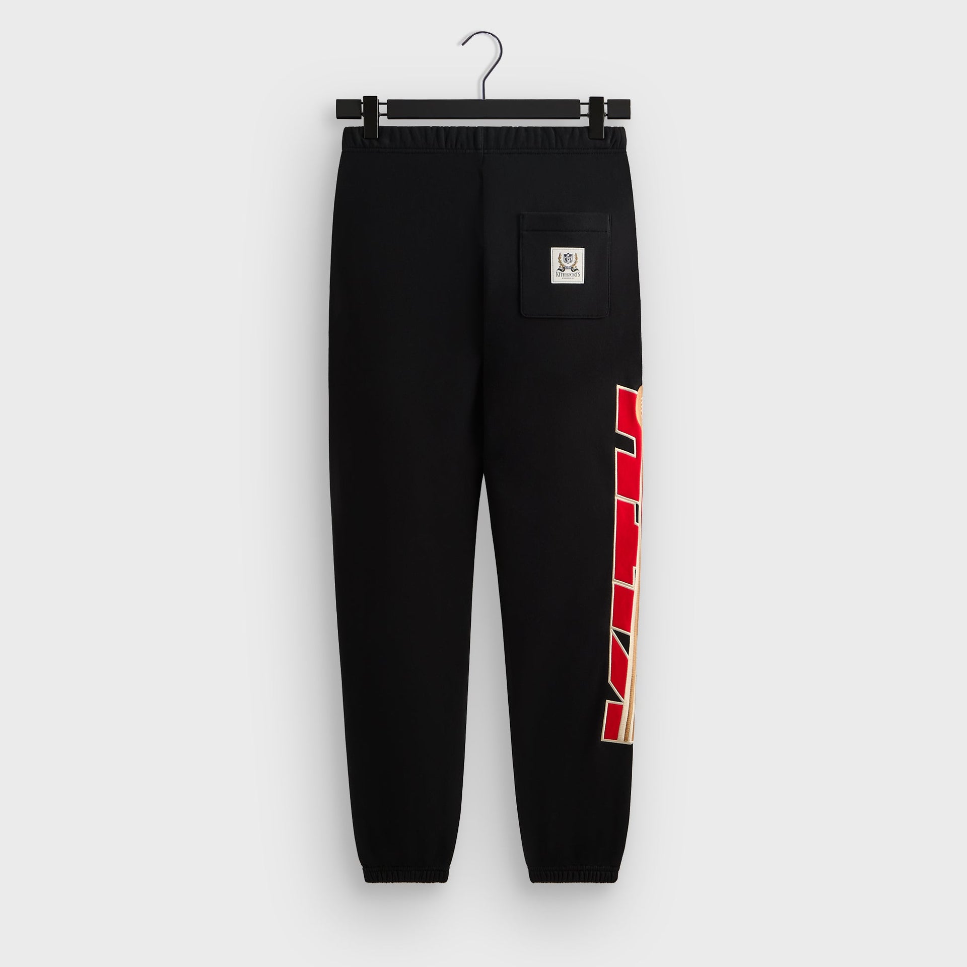 Kith for the NFL San Francisco 49ers Vintage Nelson Sweatpant - Black - PH