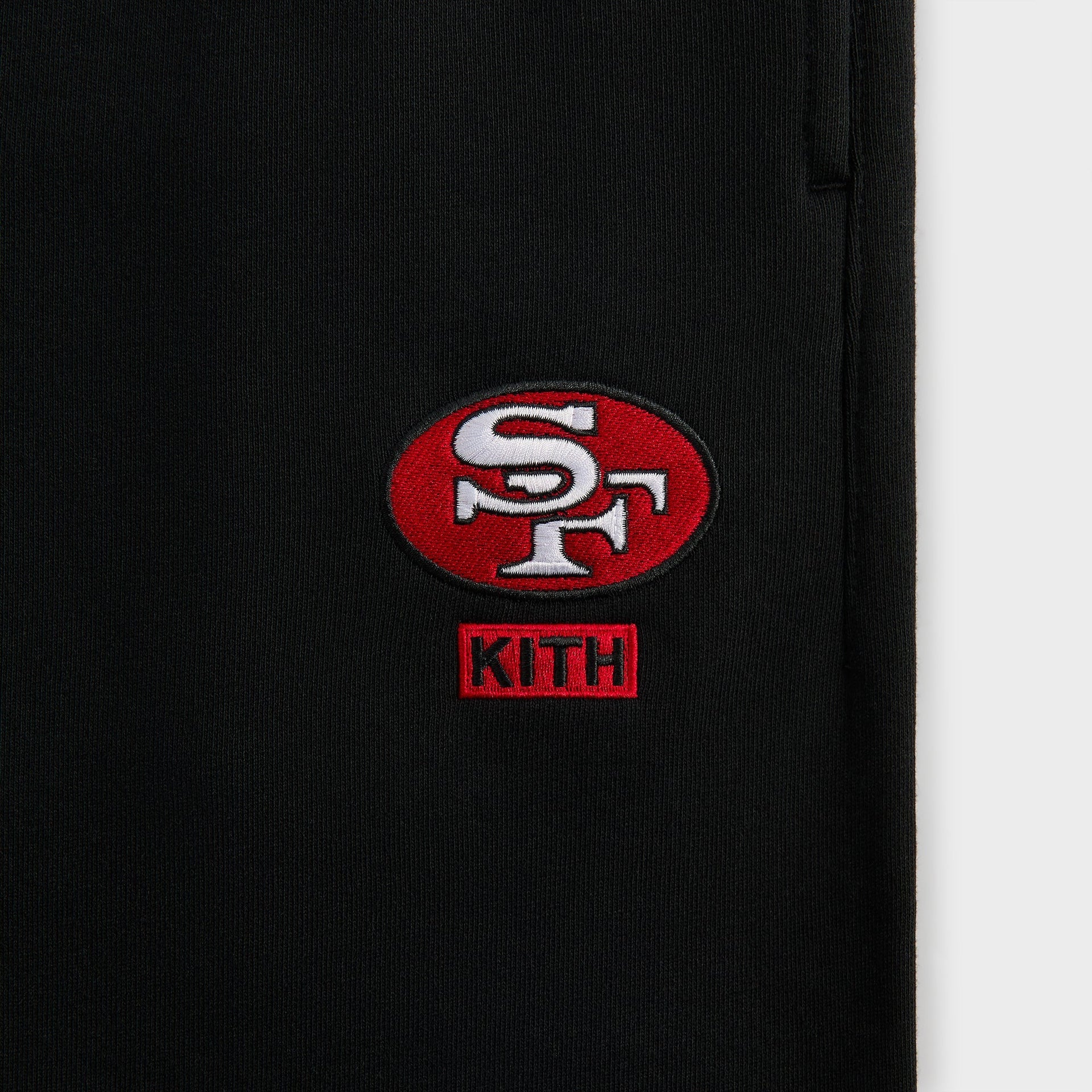 Kith for the NFL San Francisco 49ers Vintage Nelson Sweatpant - Black - PH