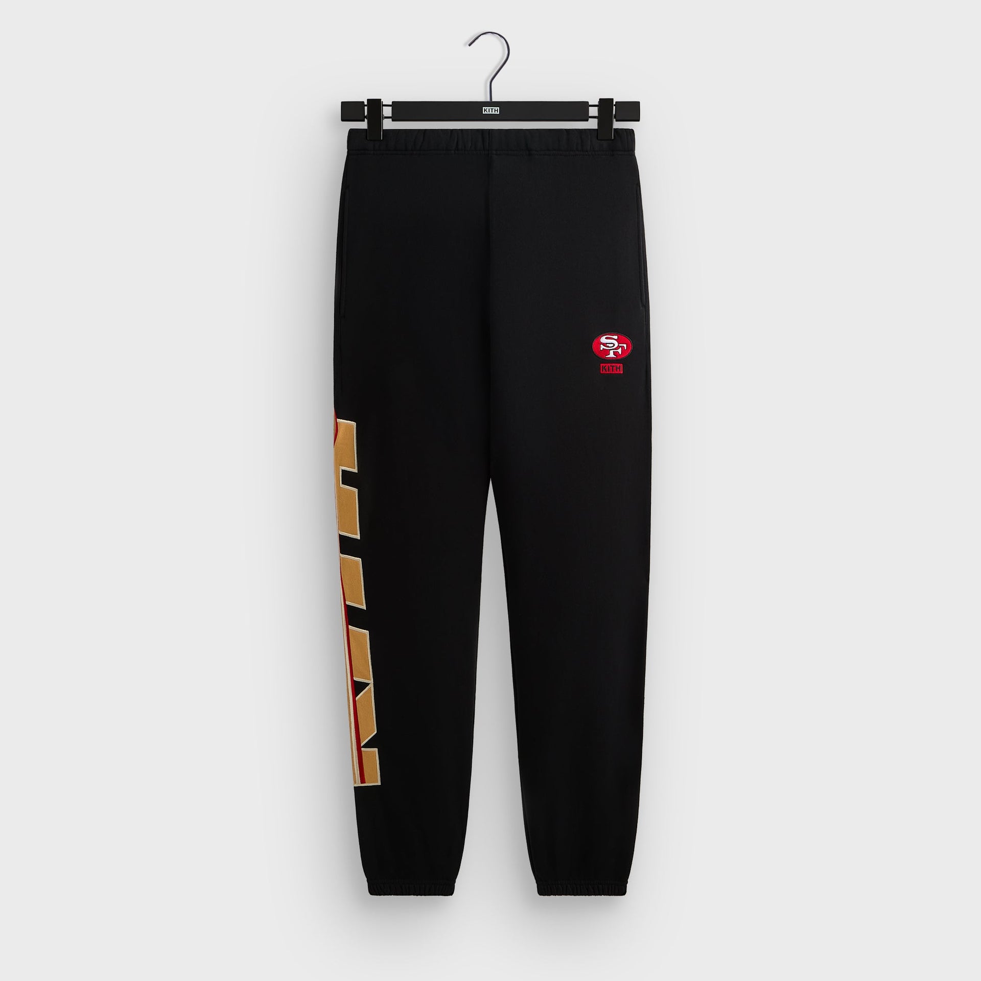 Kith for the NFL San Francisco 49ers Vintage Nelson Sweatpant - Black - PH