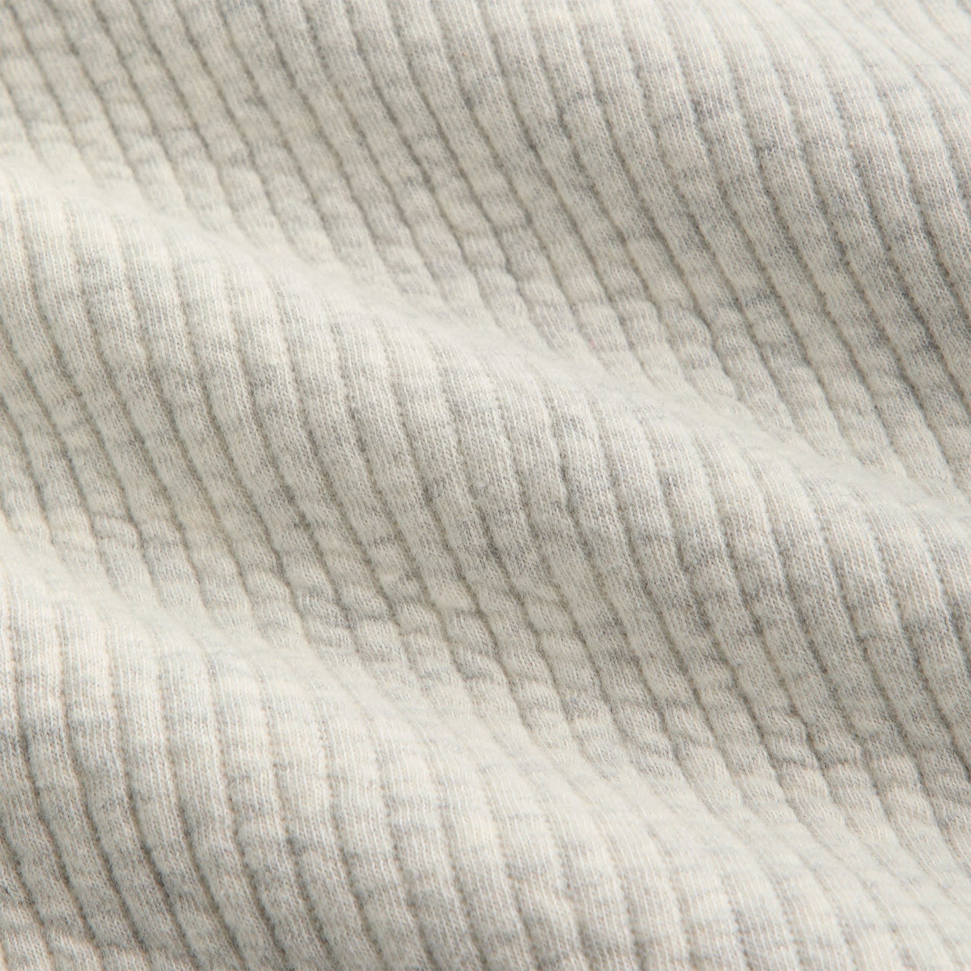 Kith Striped Interlock Garrison Pant - Light Heather Grey - PH