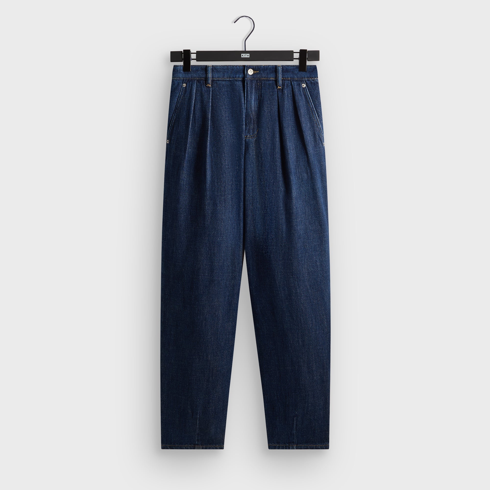 kith ズボン Kith Checkered Satin Davon Pant Black Men's - SS24 - US