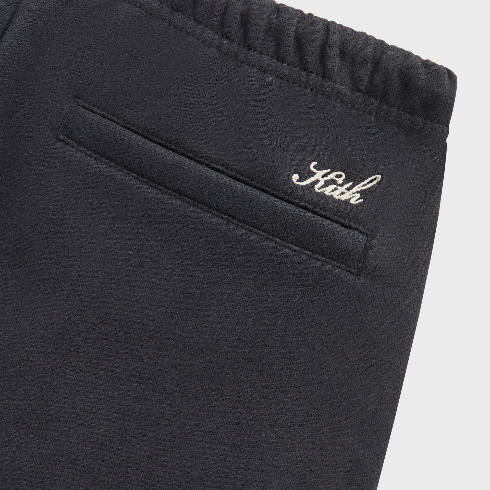 Kith Sueded French Terry Emmons Sweatpant - Black