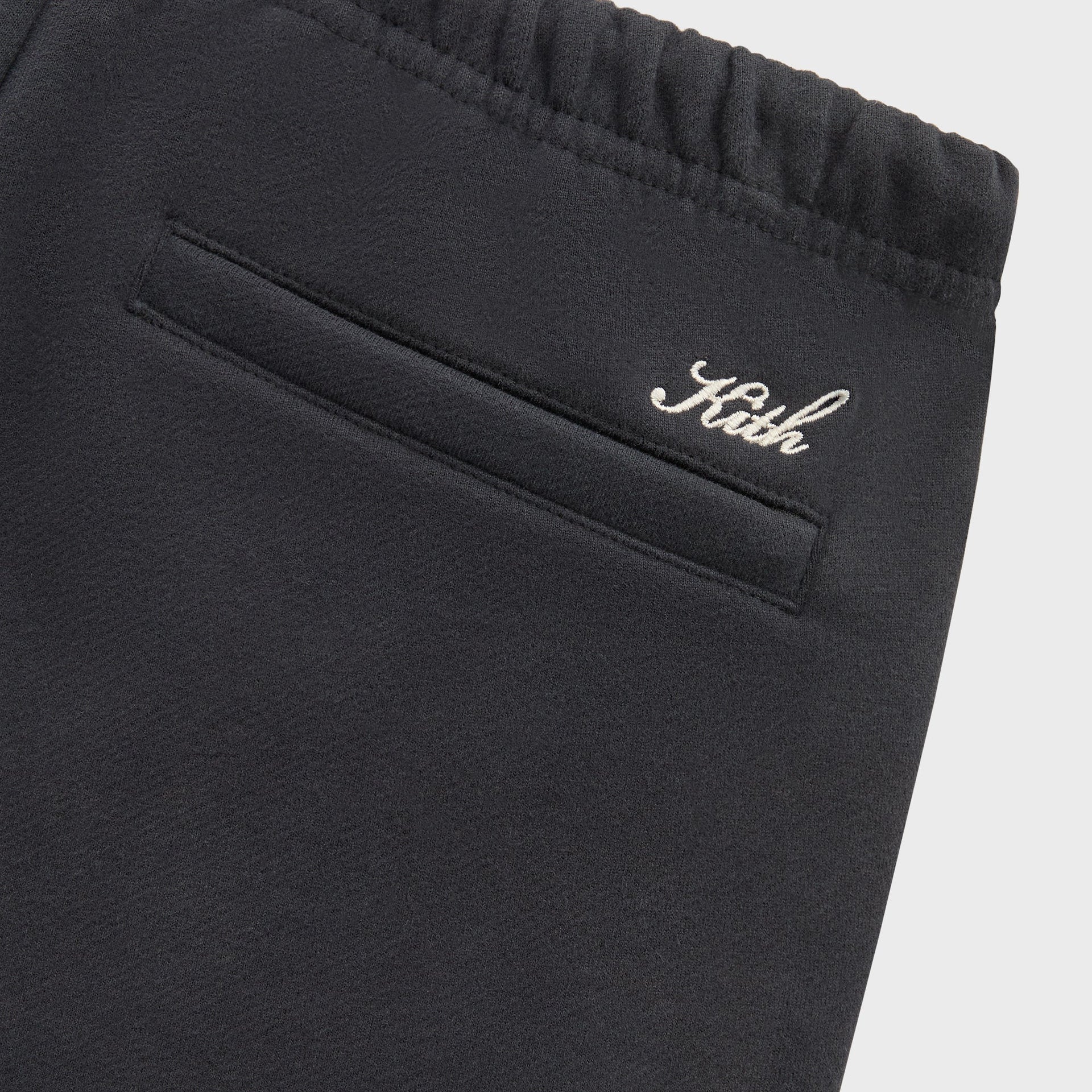 Kith Sueded French Terry Emmons Sweatpant - Black - PH