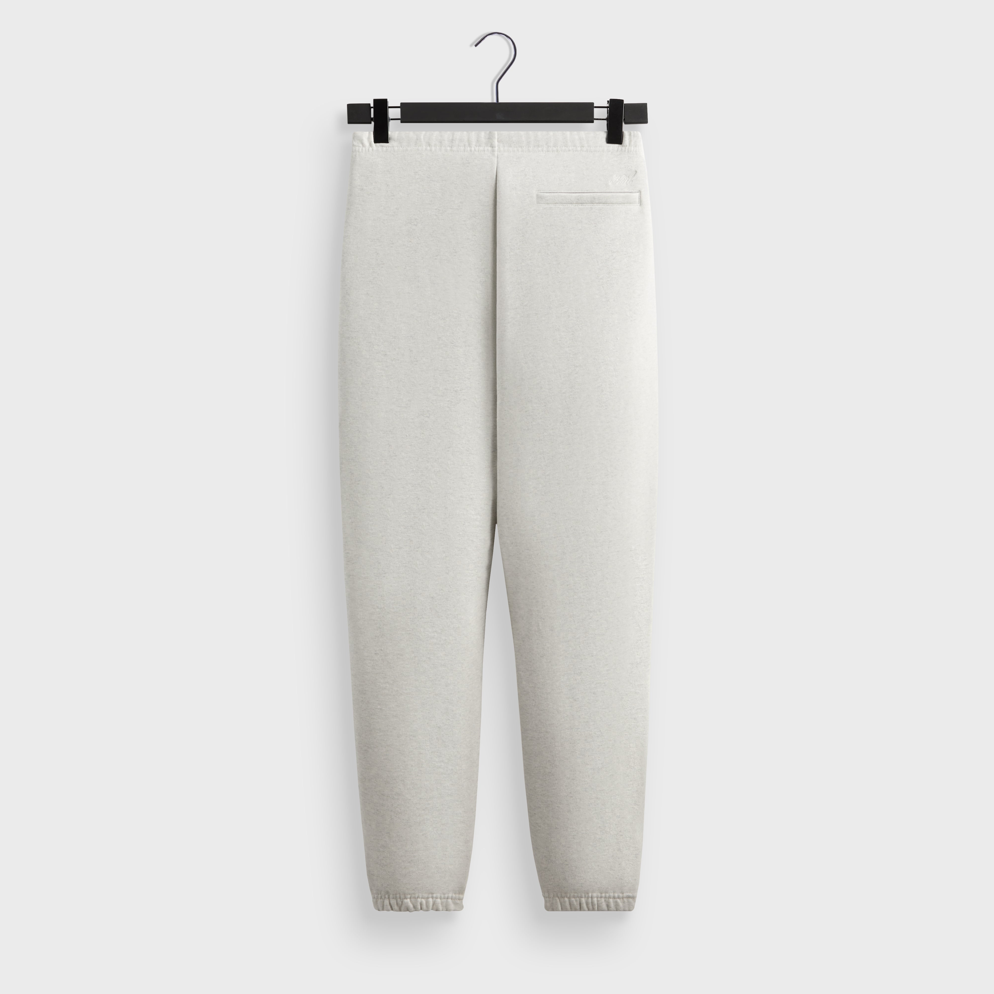Kith Sueded French Terry Emmons Sweatpant - Light Heather Grey