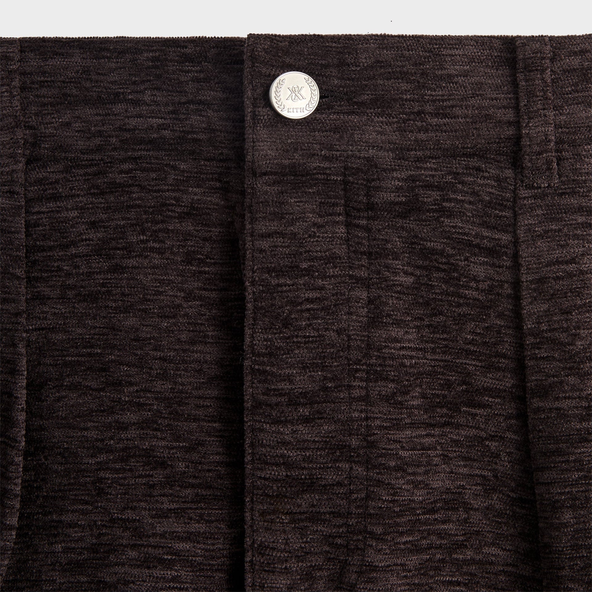 Kith Chenille Brett Pleated Taper Trouser - Kindling - PH