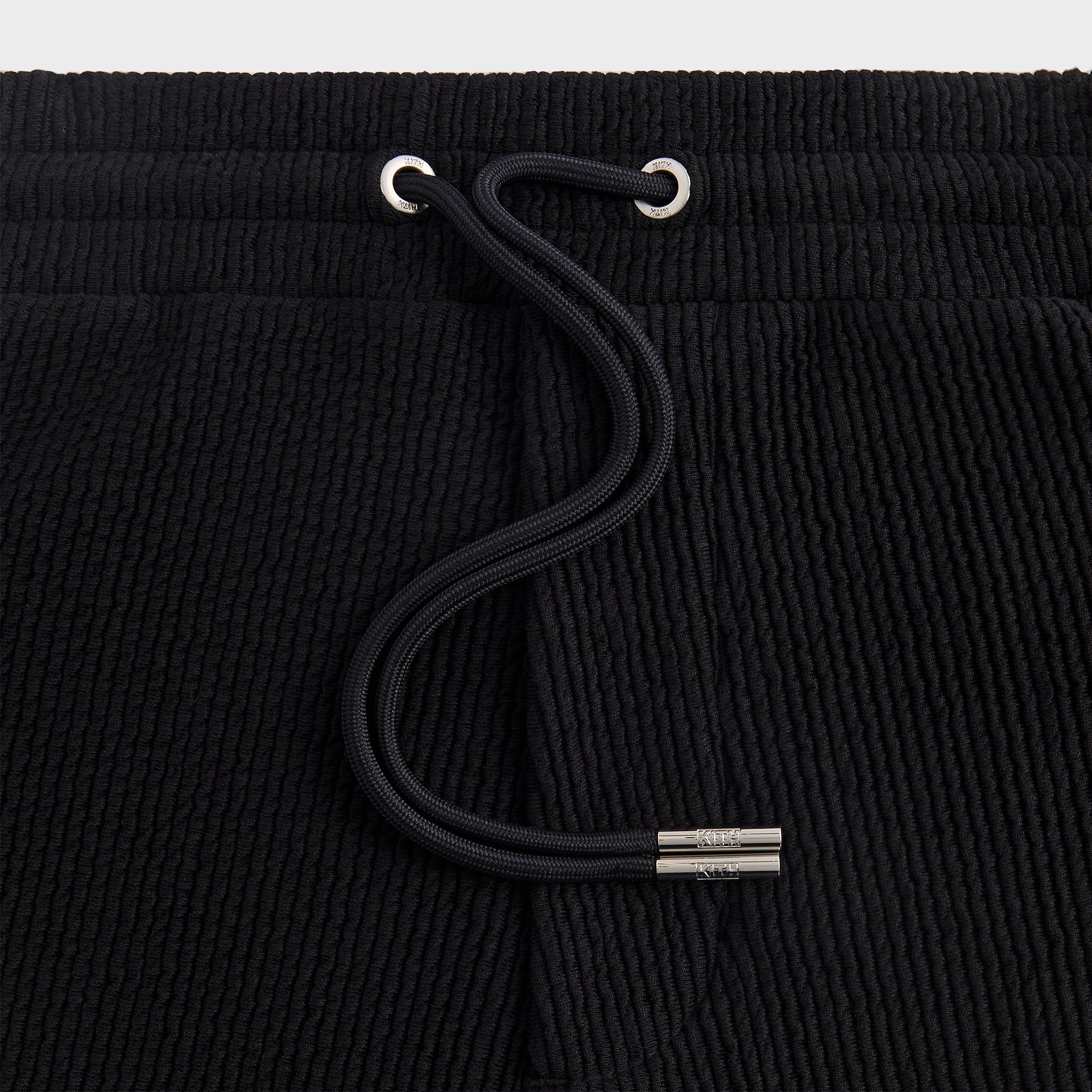 Kith Heavy Crepe Rib Knit Elmhurst Pant - Black - PH