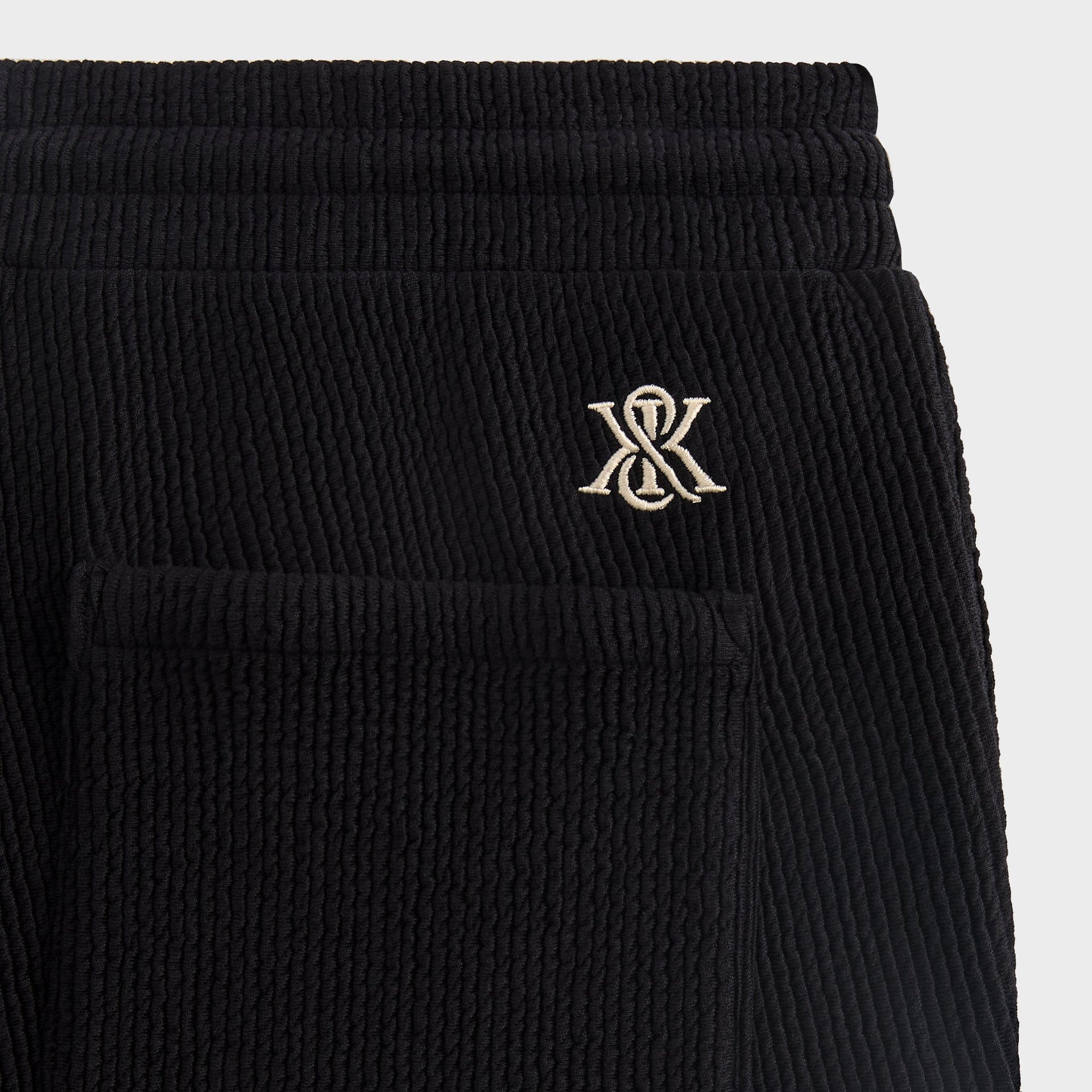 Kith Heavy Crepe Rib Knit Elmhurst Pant - Black - PH