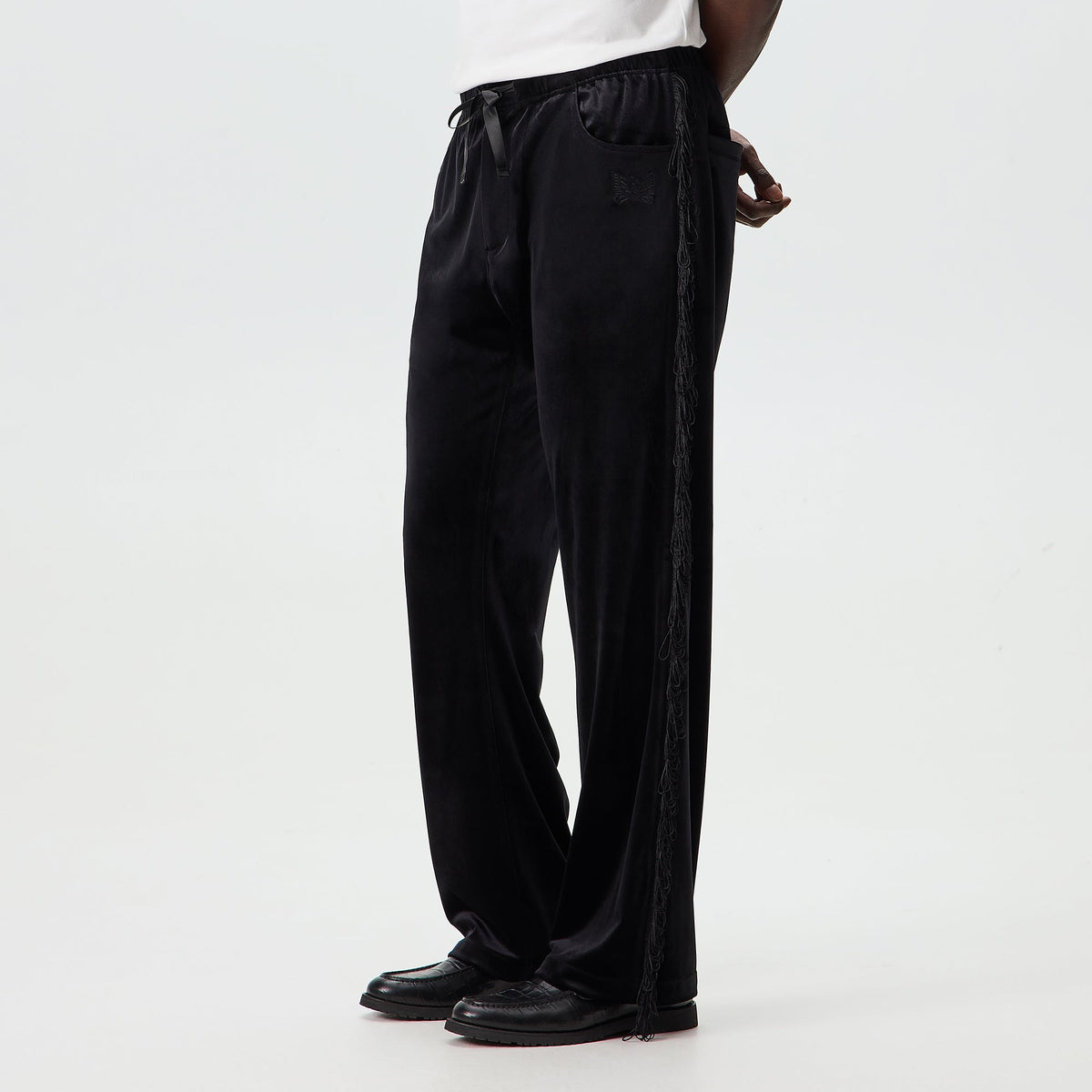 Kith for Needles Ronan Fringe Pant - Black