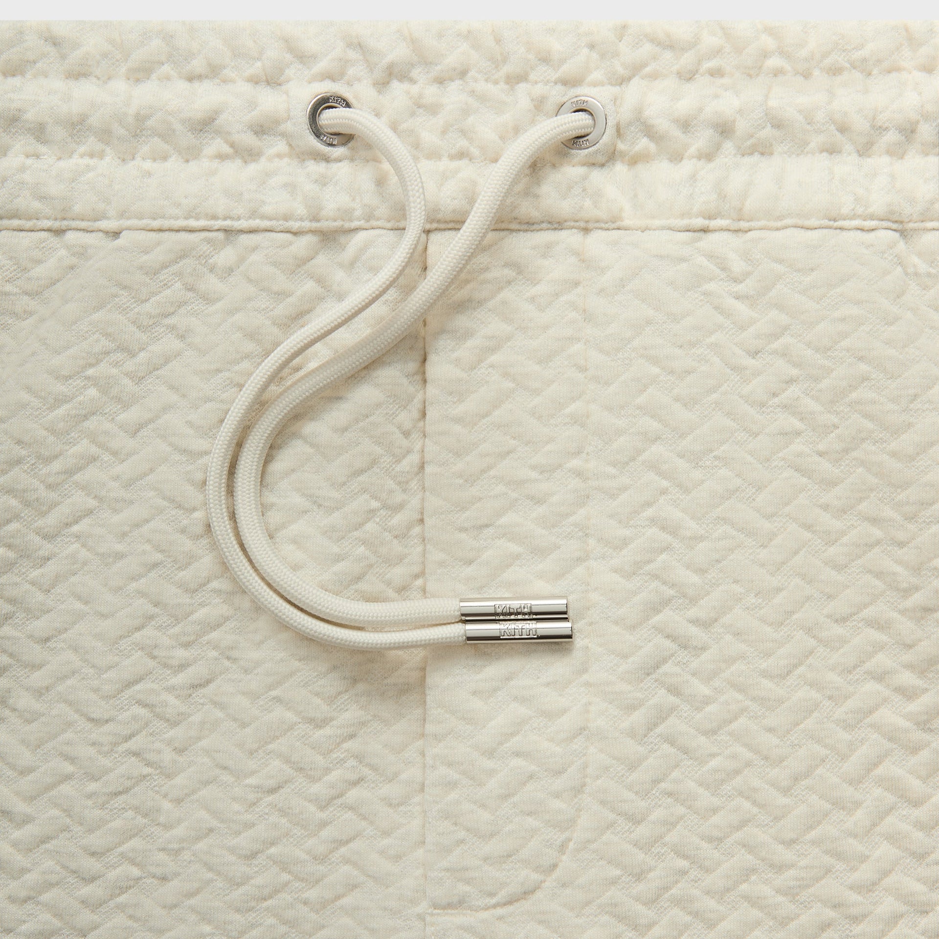 Kith Tessellation Interlock Curtis Short - Light Heather Grey