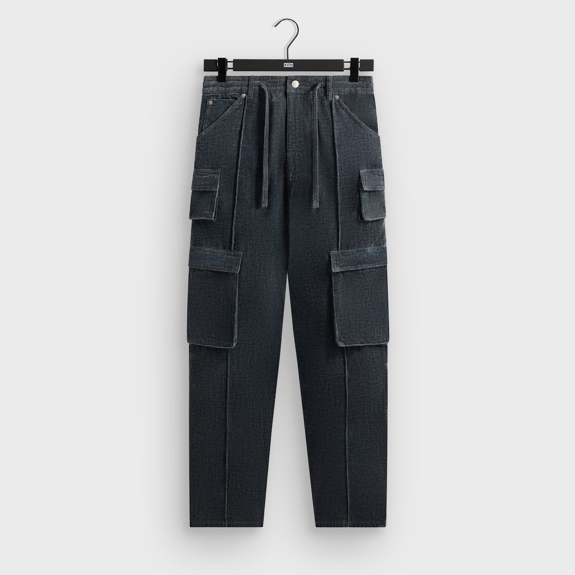 Kith Indigo Velour Zane Cargo Pant - Placid - PH