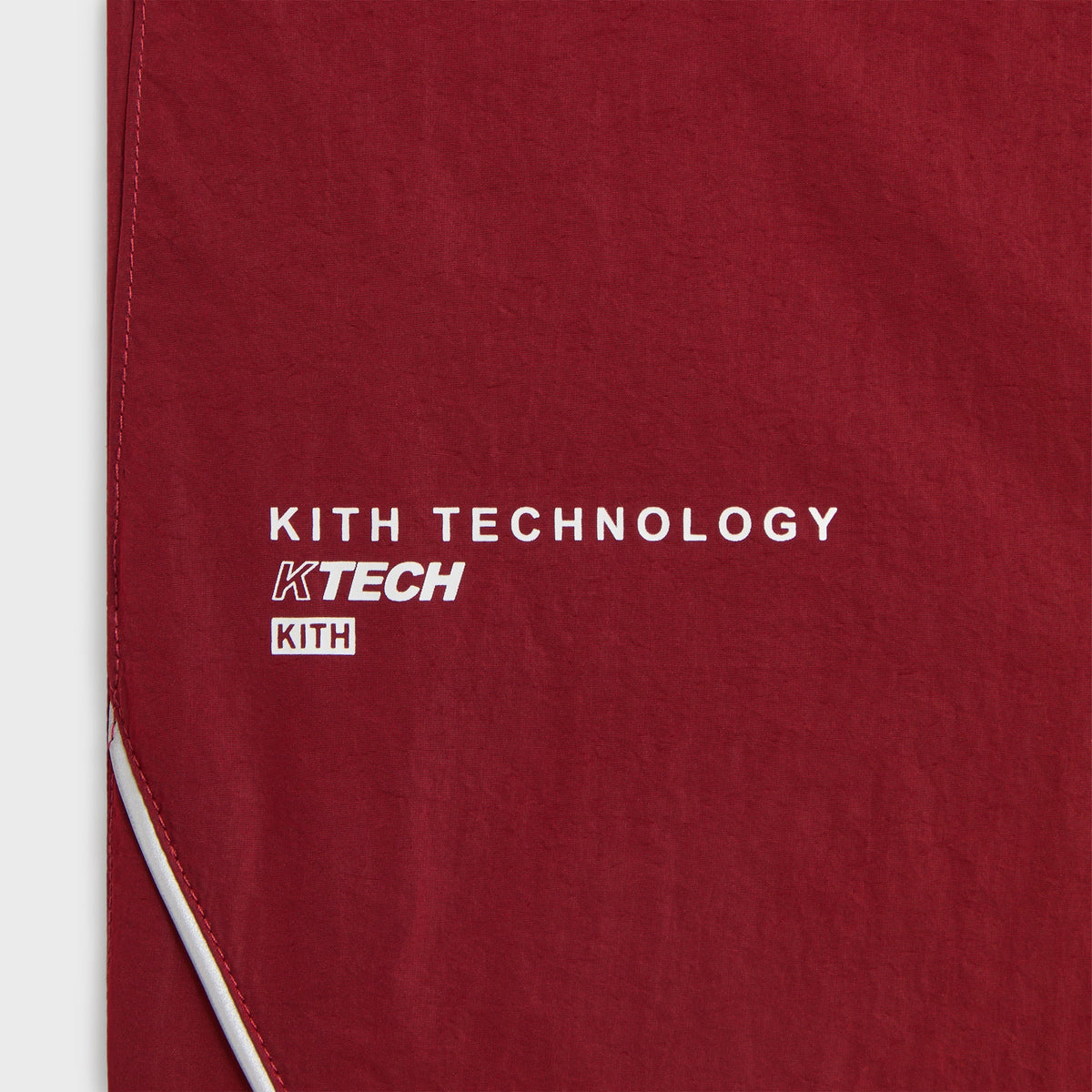 Kith Tech Nylon Seamed Bolt Pant - Magma