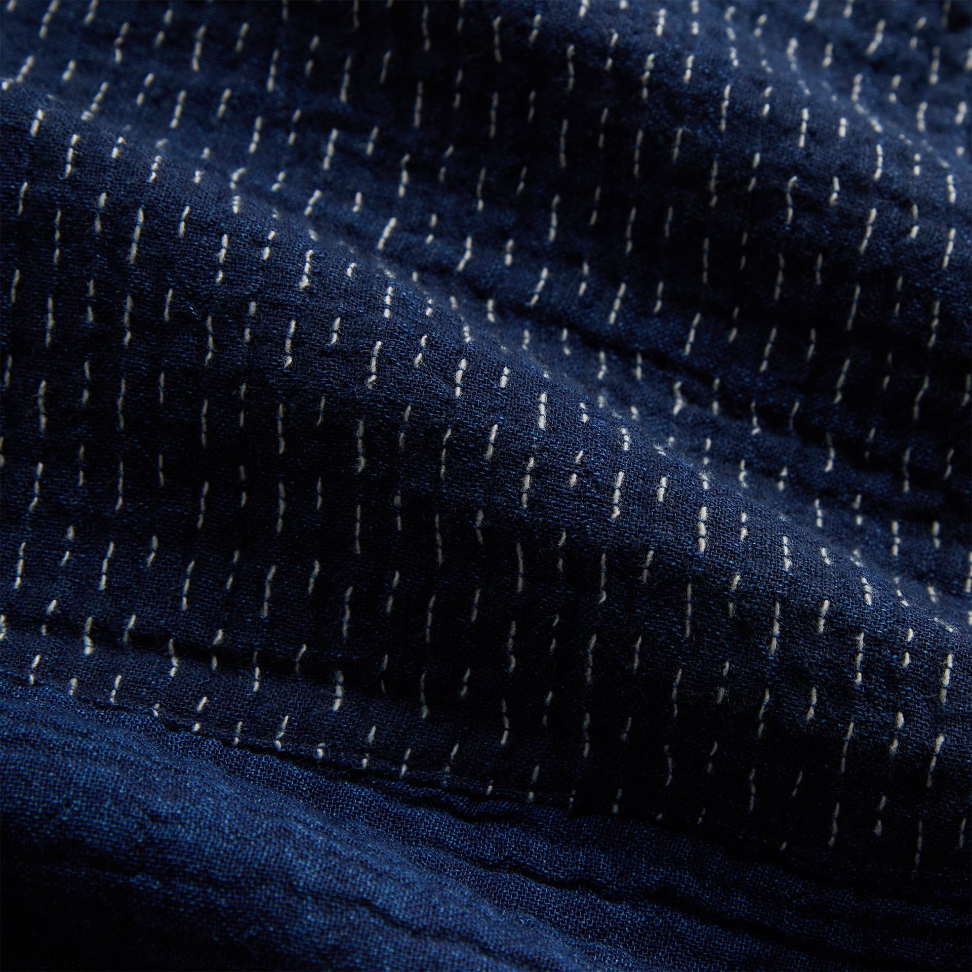Kith Stitched Patchwork Curtis Short - Mid Indigo
