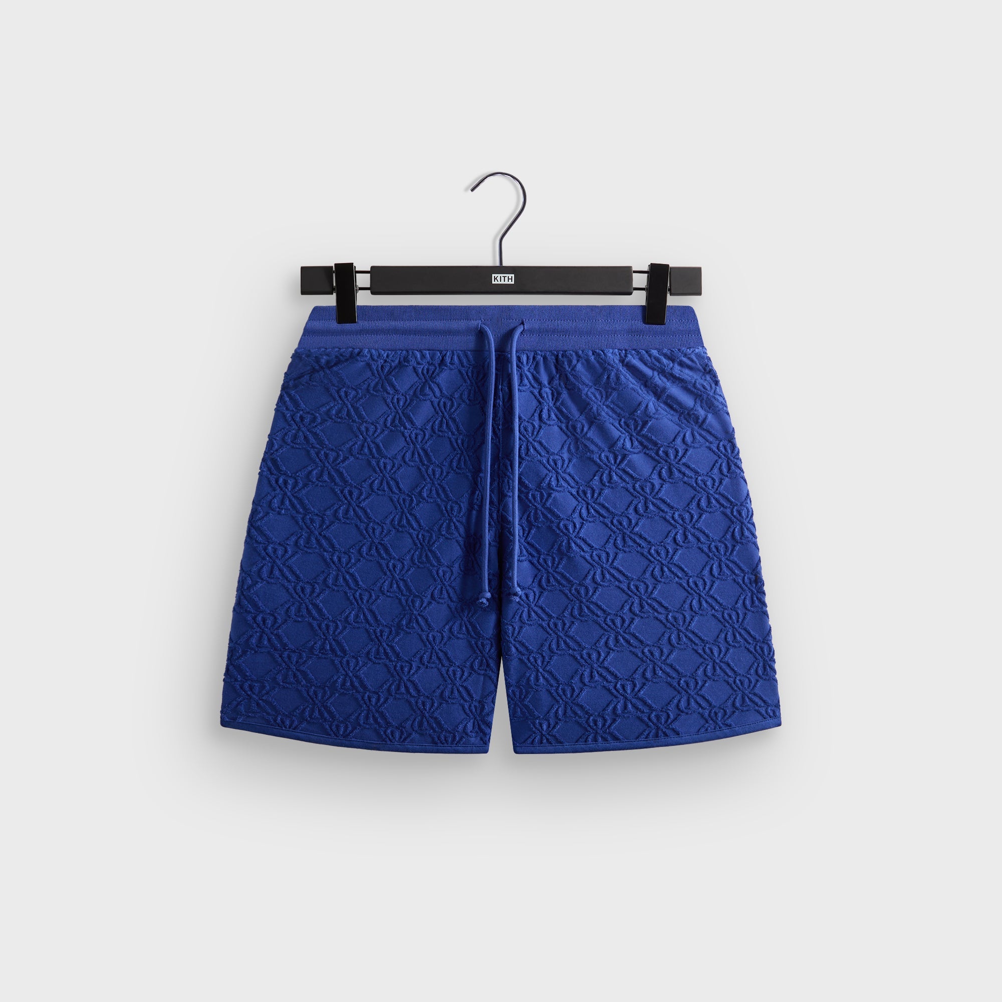 KITH モノグラム パイル地 ショートパンツ　S KHM061272-412-Front.jpg?v=