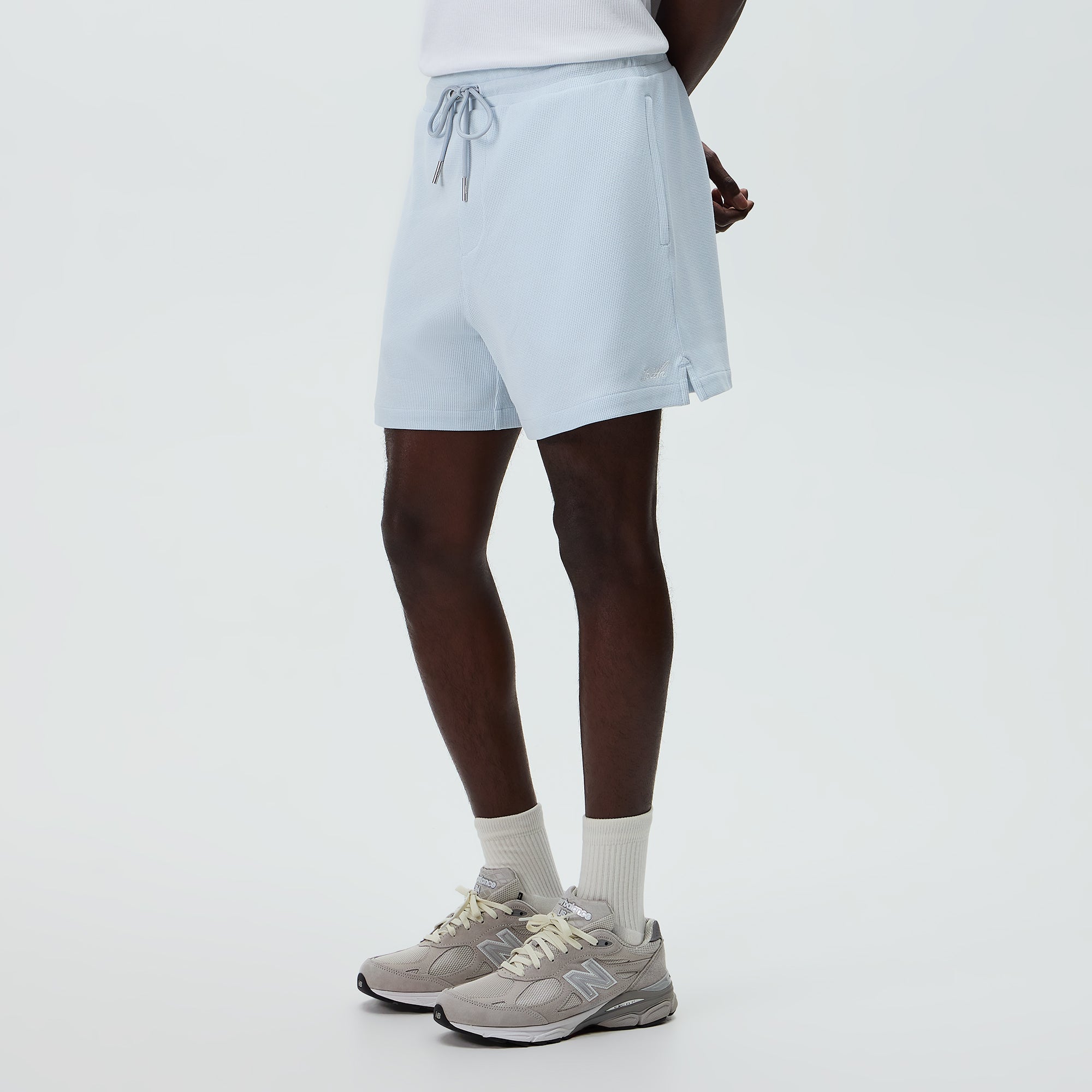 KITH ワッフル イージー ショートパンツ Kith Micro Waffle Graham Short - Light Indigo