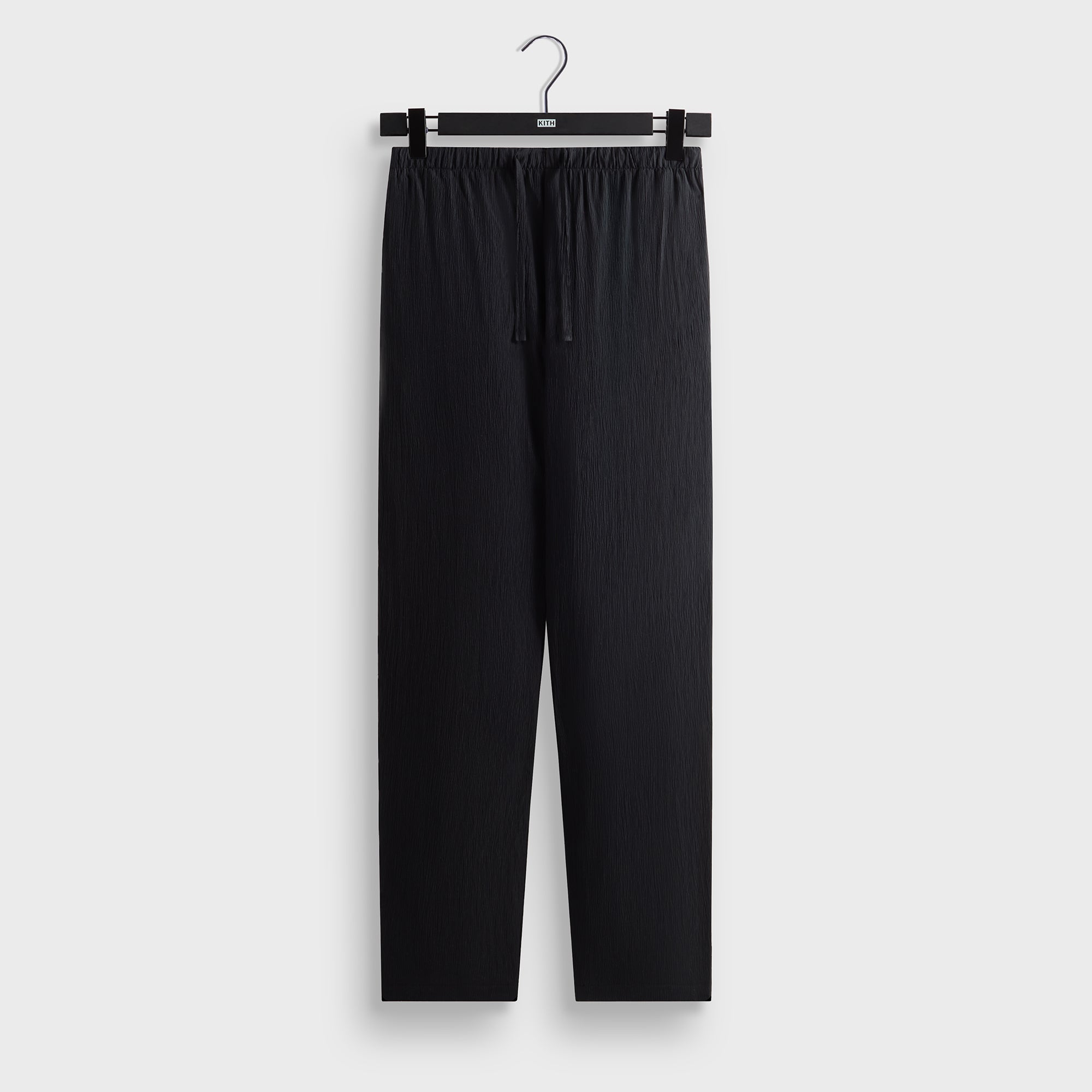 KITH ナイロンパンツ ブラック L 美品 中古・古着通販】KITH (キス) ナイロンパンツ ブラック サイズ:S