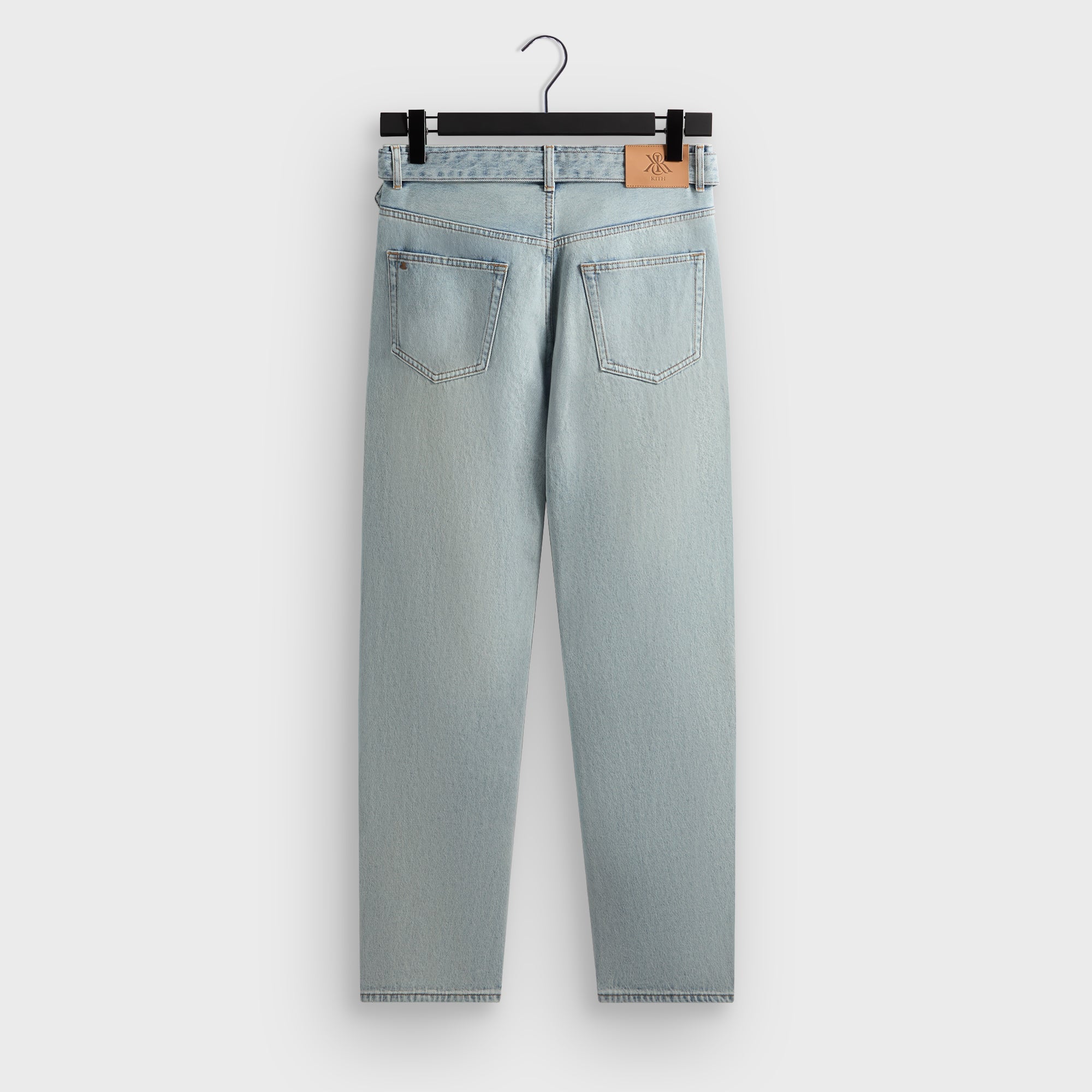 Kith Belted Jaime Denim Pant - Light Indigo