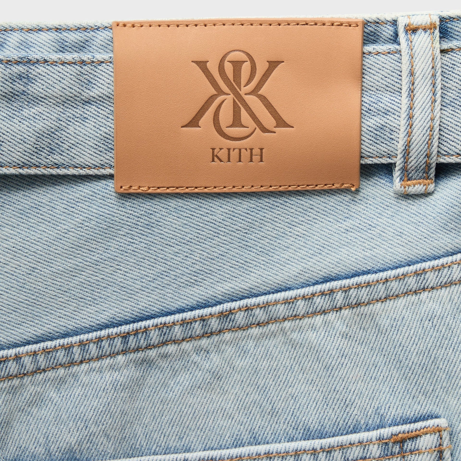 Kith Belted Jaime Denim Pant - Light Indigo - PH