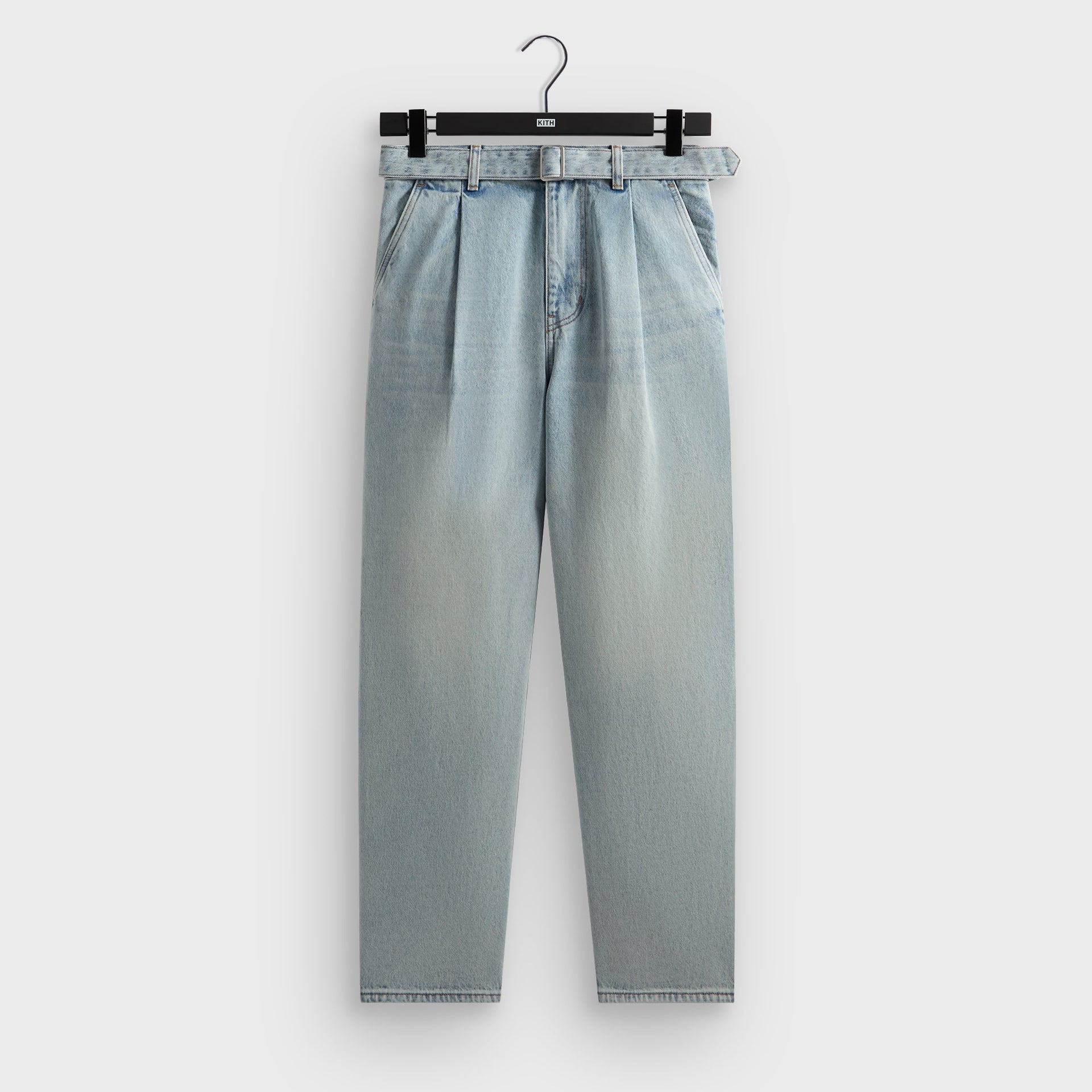 Kith Belted Jaime Denim Pant - Light Indigo