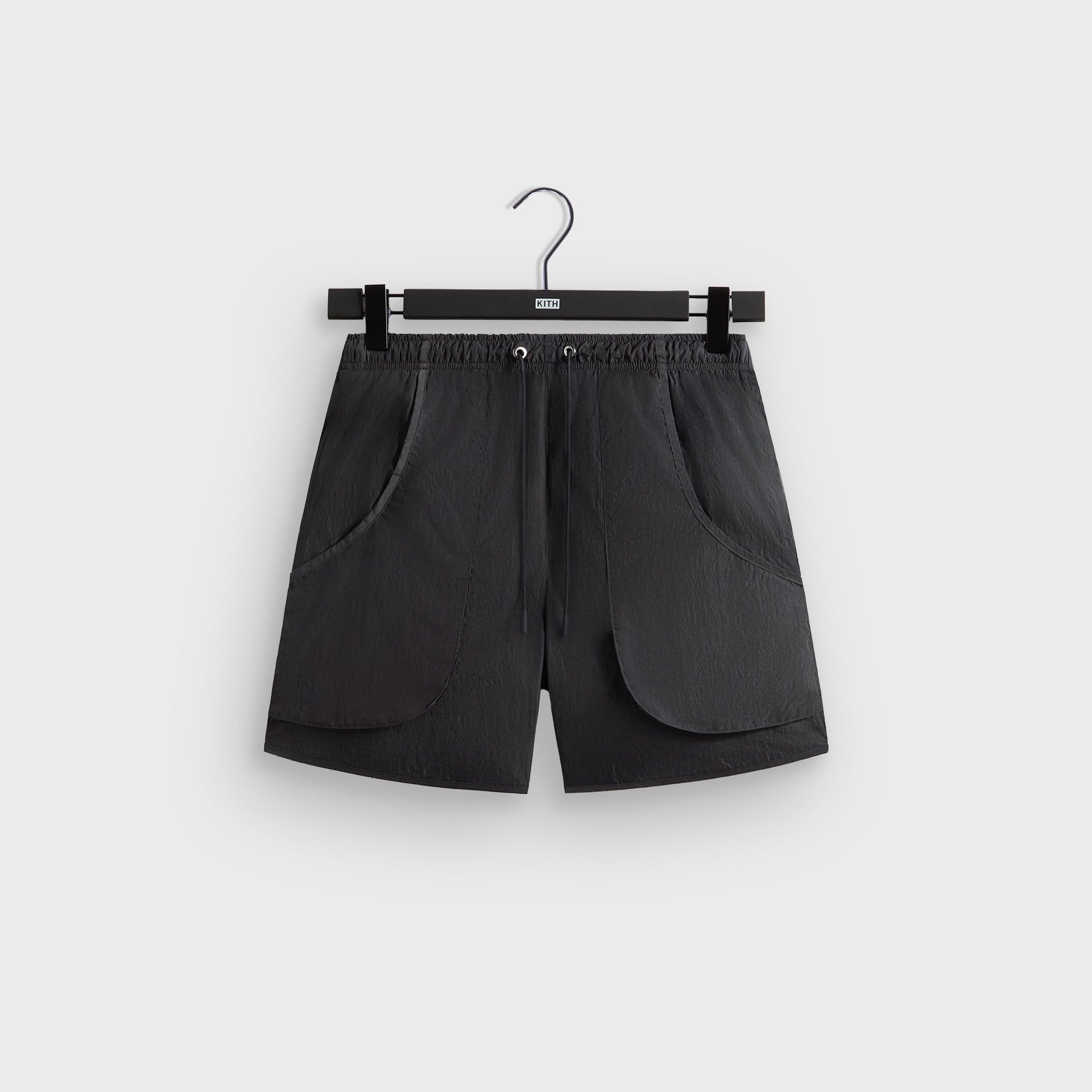 Kith Garment Dyed Wrinkle Nylon Fowler Short - Thunder