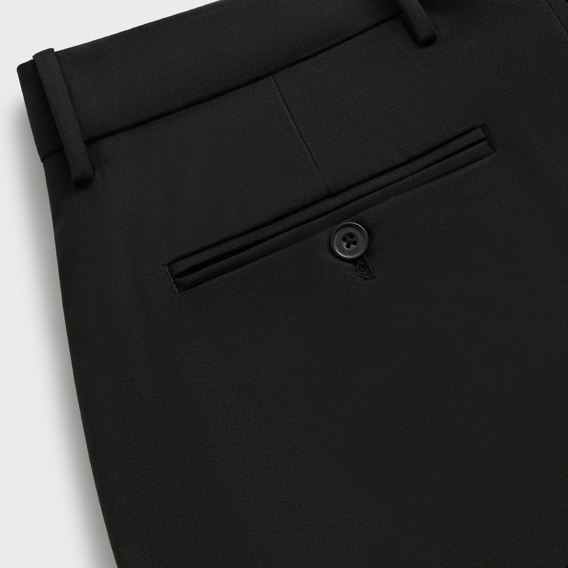 &Kin for Kith Origins Tropical Wool Han Trouser - Black